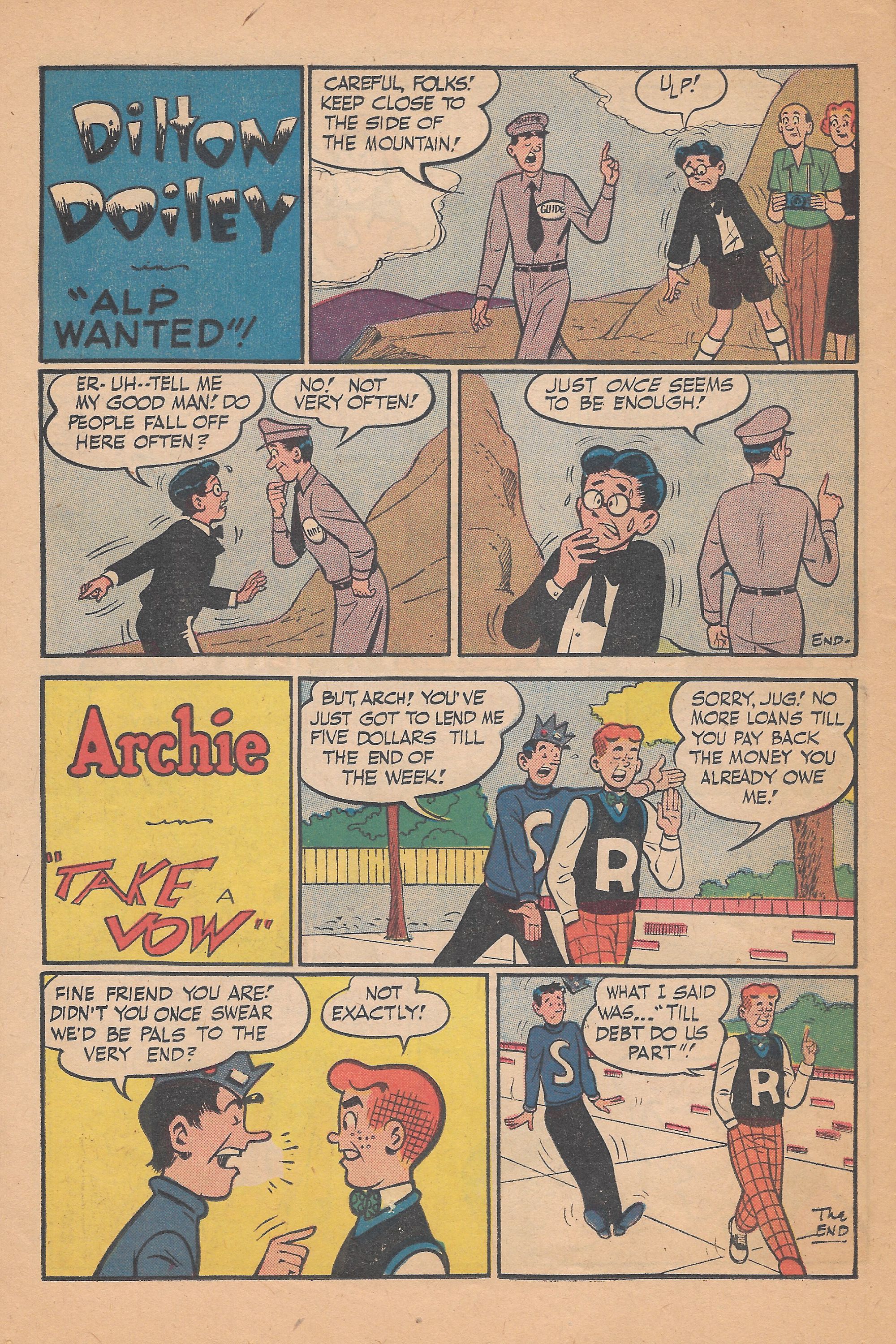 Read online Archie's Joke Book Magazine comic -  Issue #40 - 30