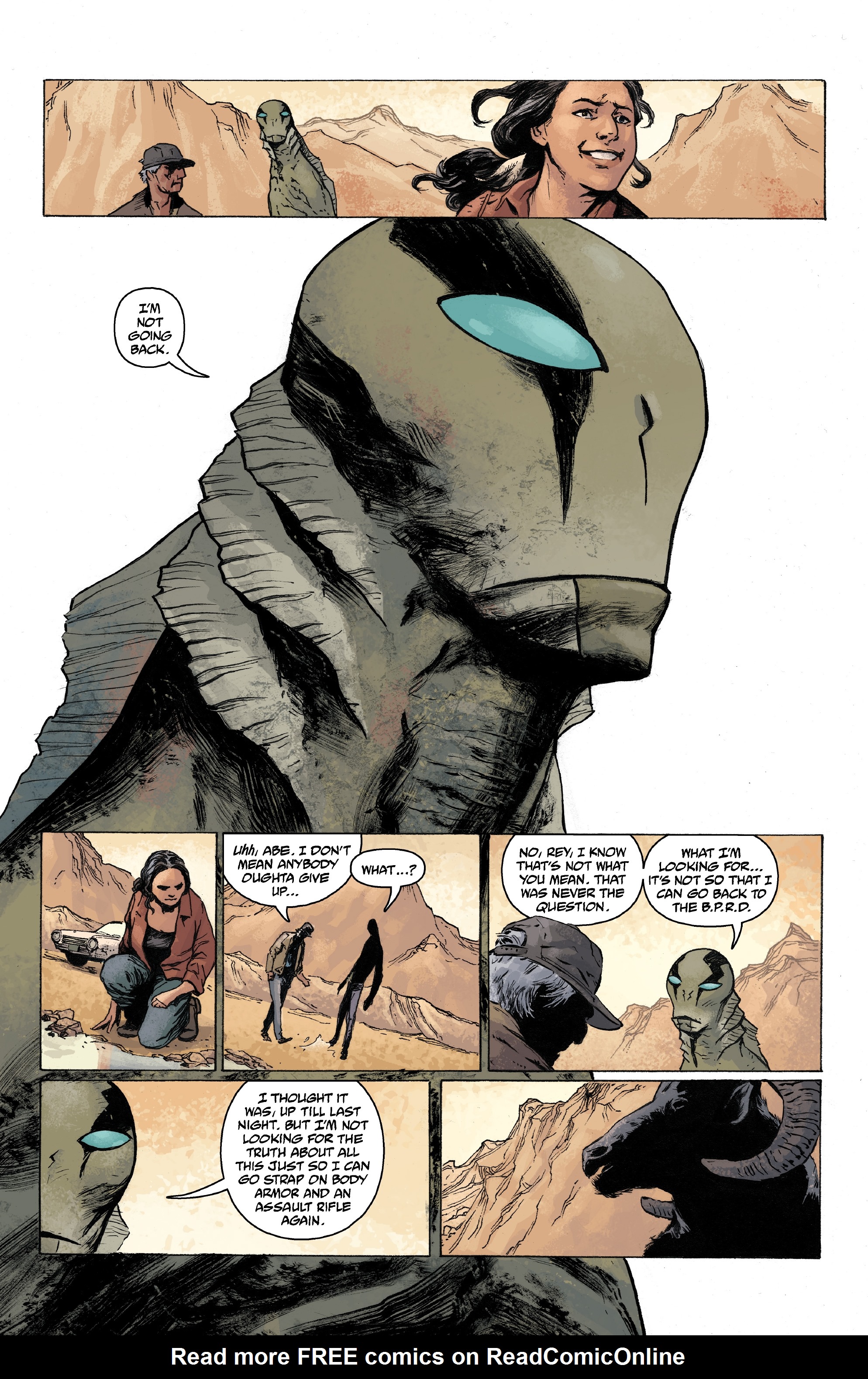 Read online Abe Sapien comic -  Issue # _TPB Dark and Terrible 1 (Part 2) - 52