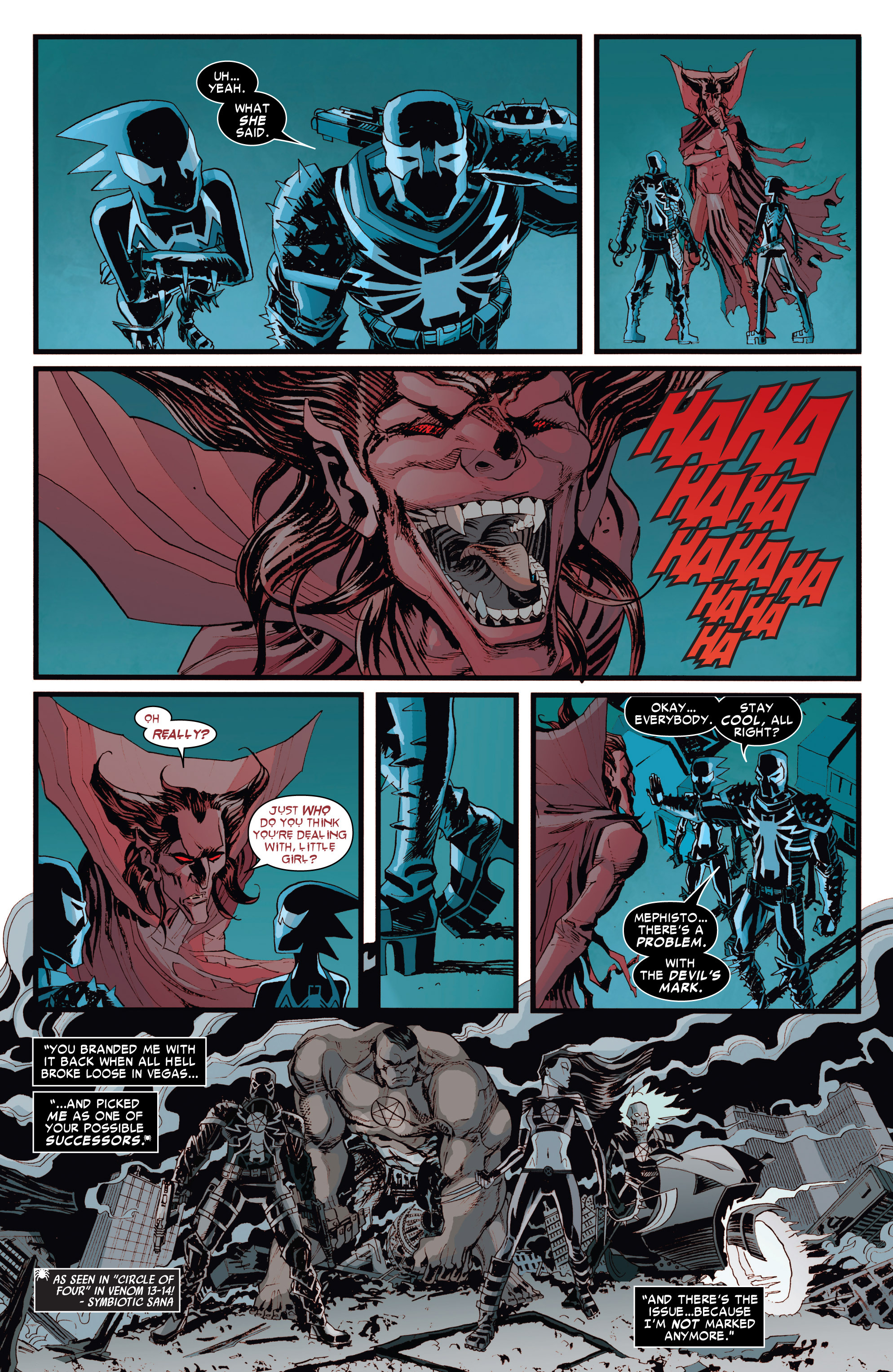 Read online Venom (2011) comic -  Issue #42 - 6