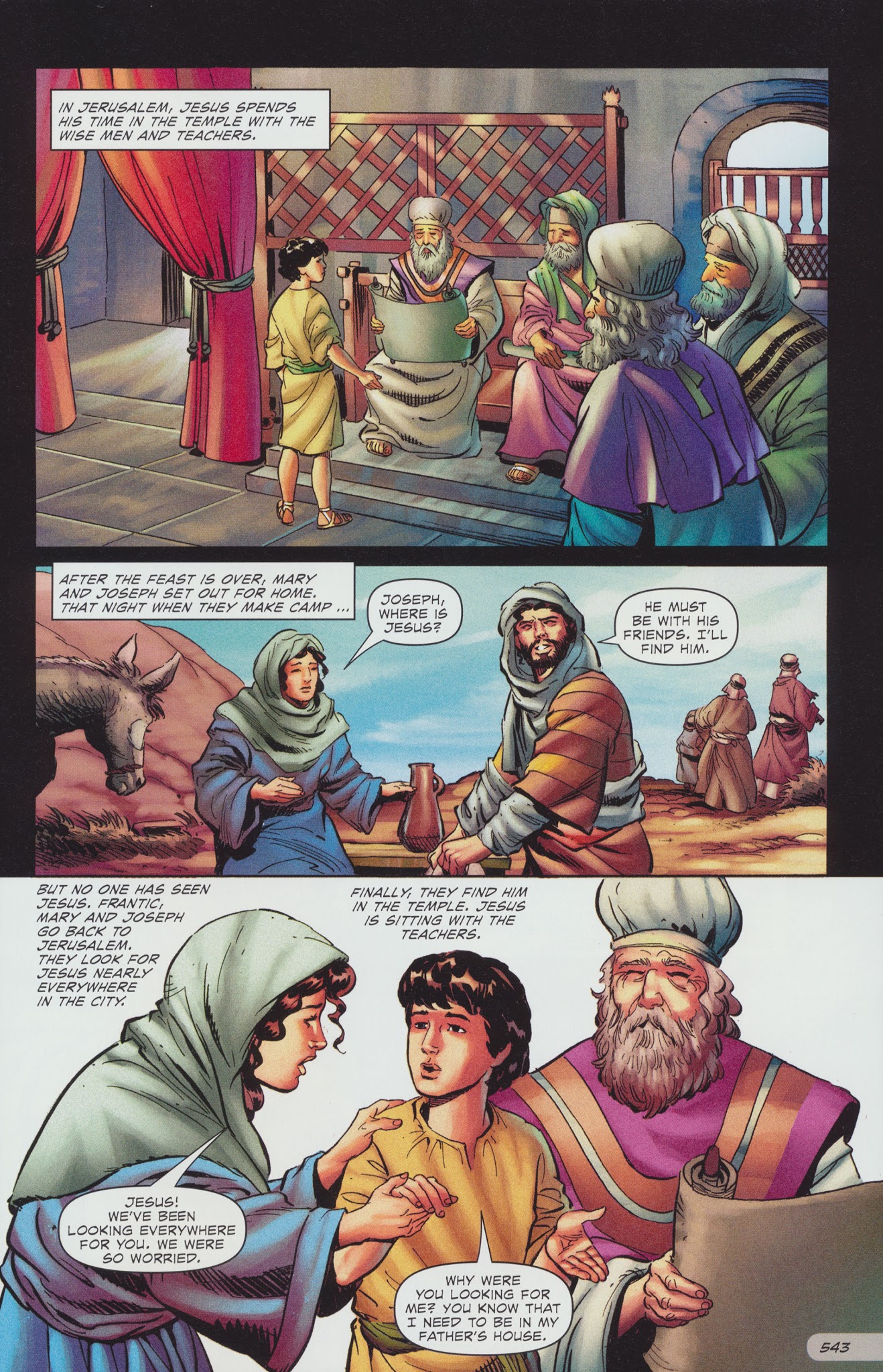 Read online The Action Bible comic -  Issue # TPB 2 - 166