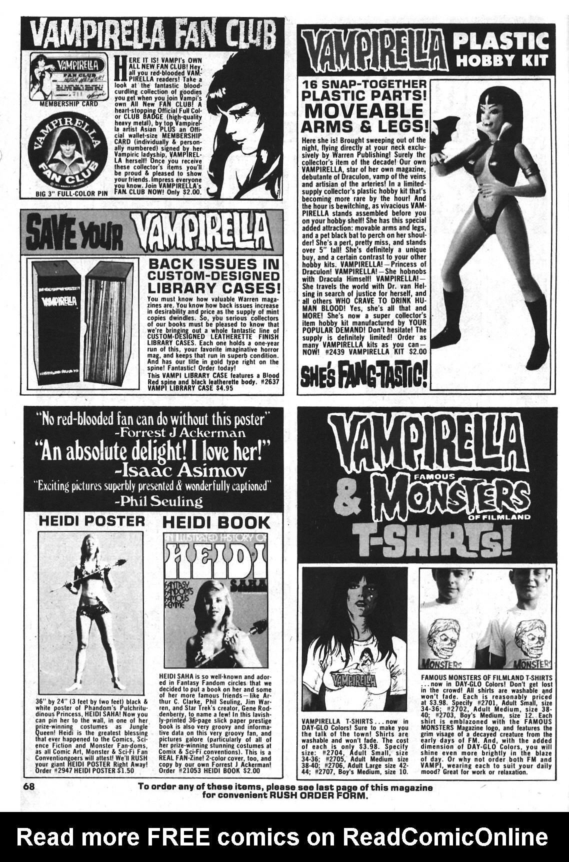 Read online Vampirella (1969) comic -  Issue #46 - 68