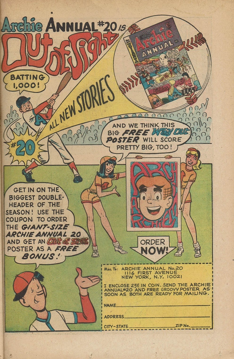 Read online Reggie and Me (1966) comic -  Issue #30 - 19