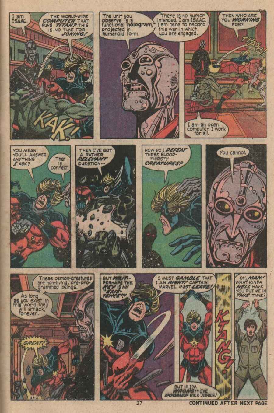 Captain Marvel (1968) Issue #32 #32 - English 18