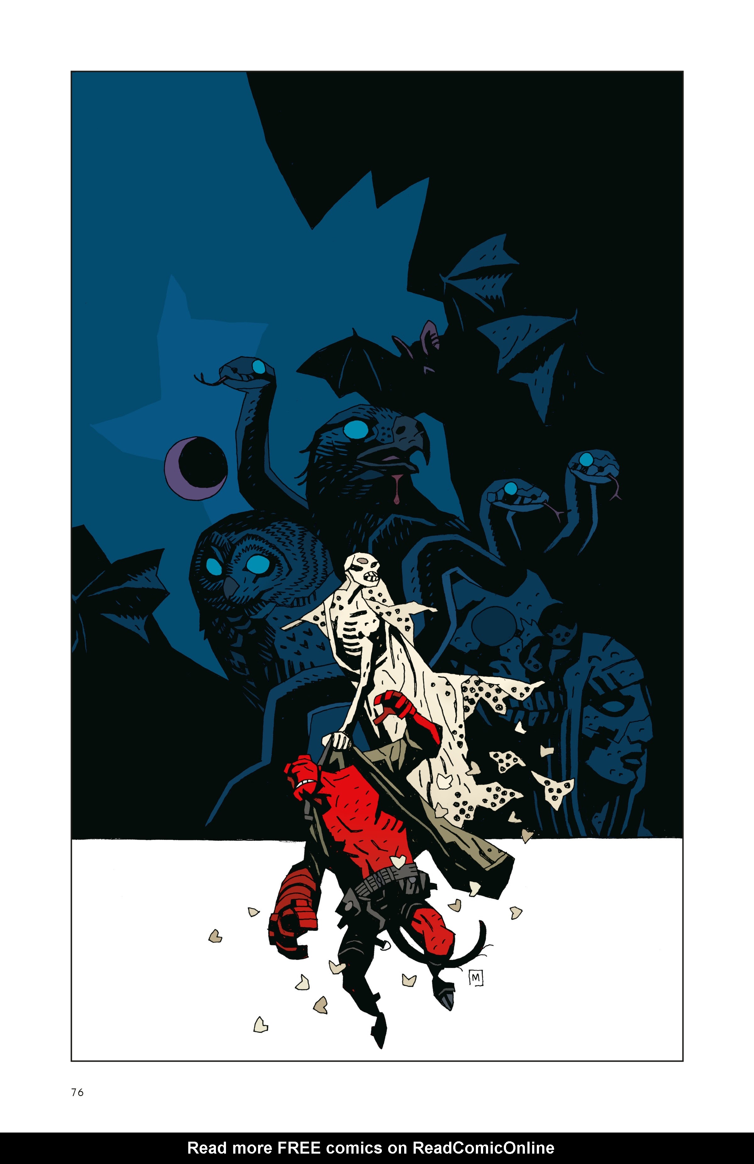 Read online Hellboy: 25 Years of Covers comic -  Issue # TPB (Part 1) - 78