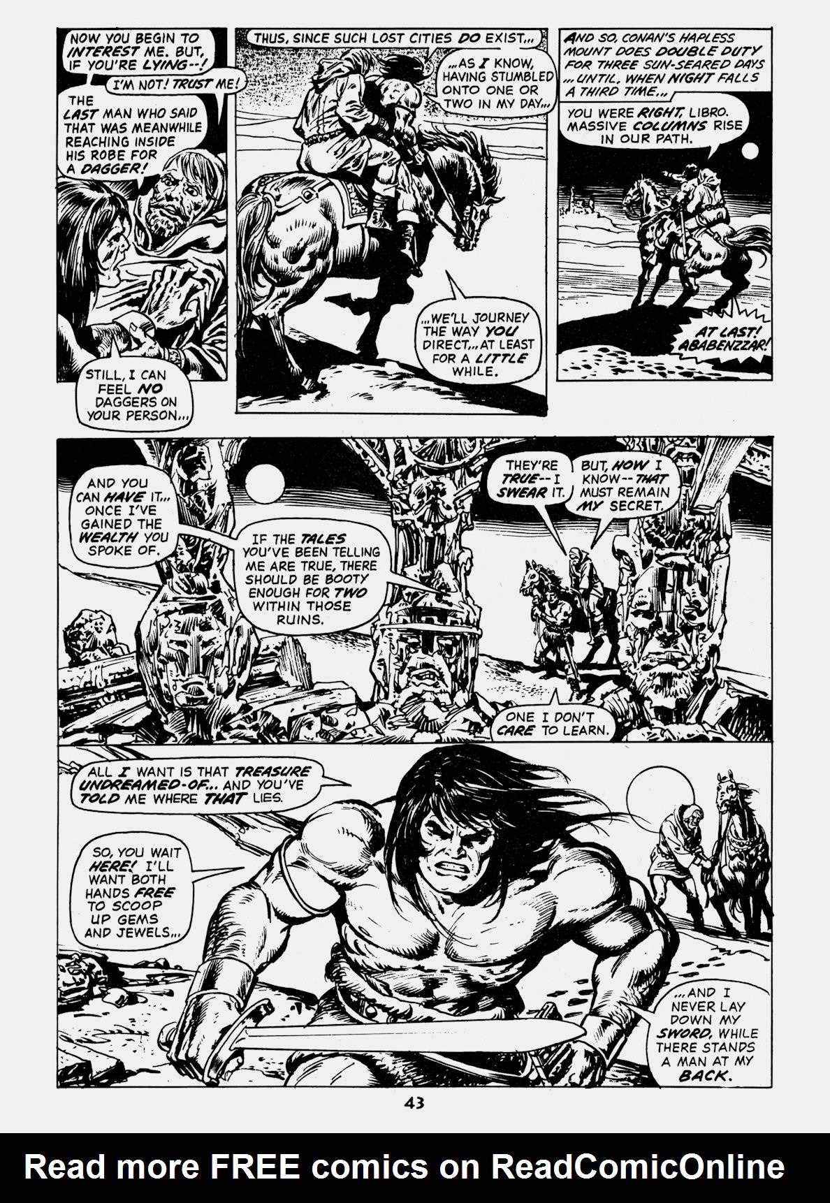 Read online Conan Saga comic -  Issue #77 - 45