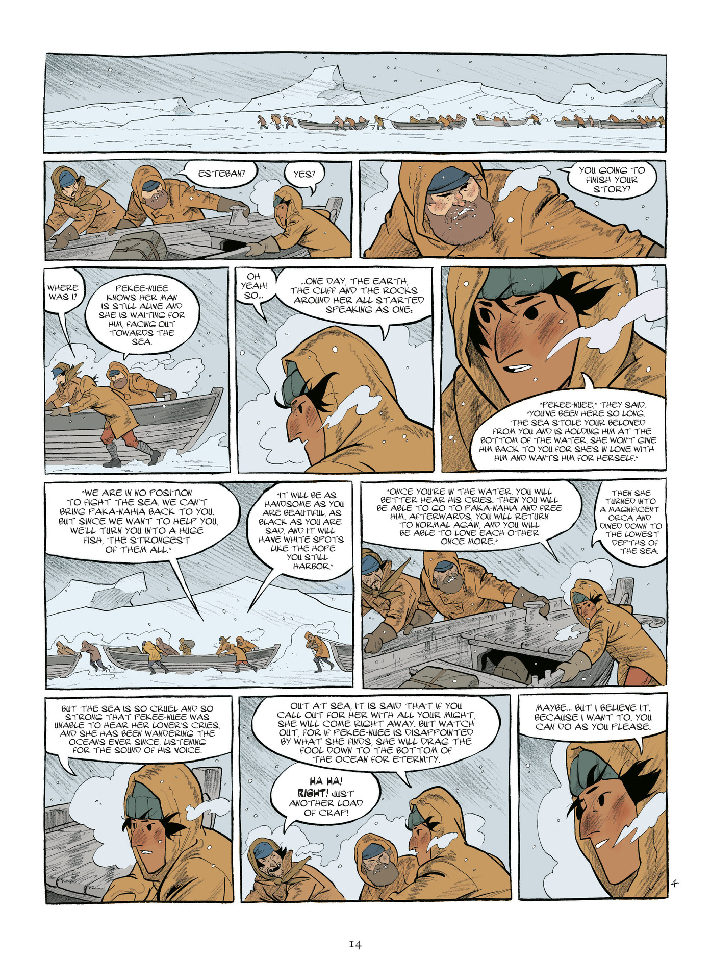 Read online Esteban comic -  Issue #3 - 16