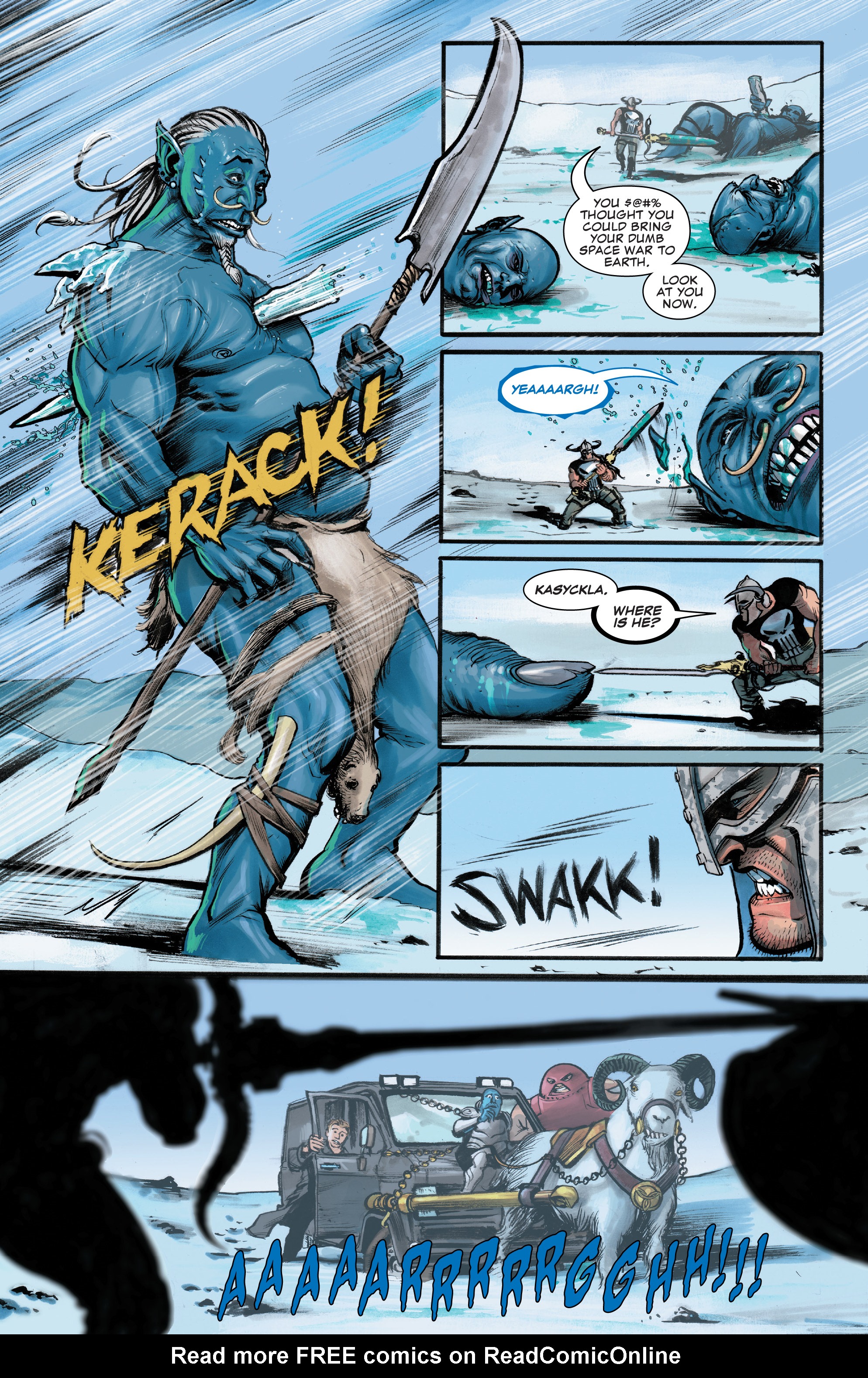 Read online Punisher Kill Krew comic -  Issue #3 - 12
