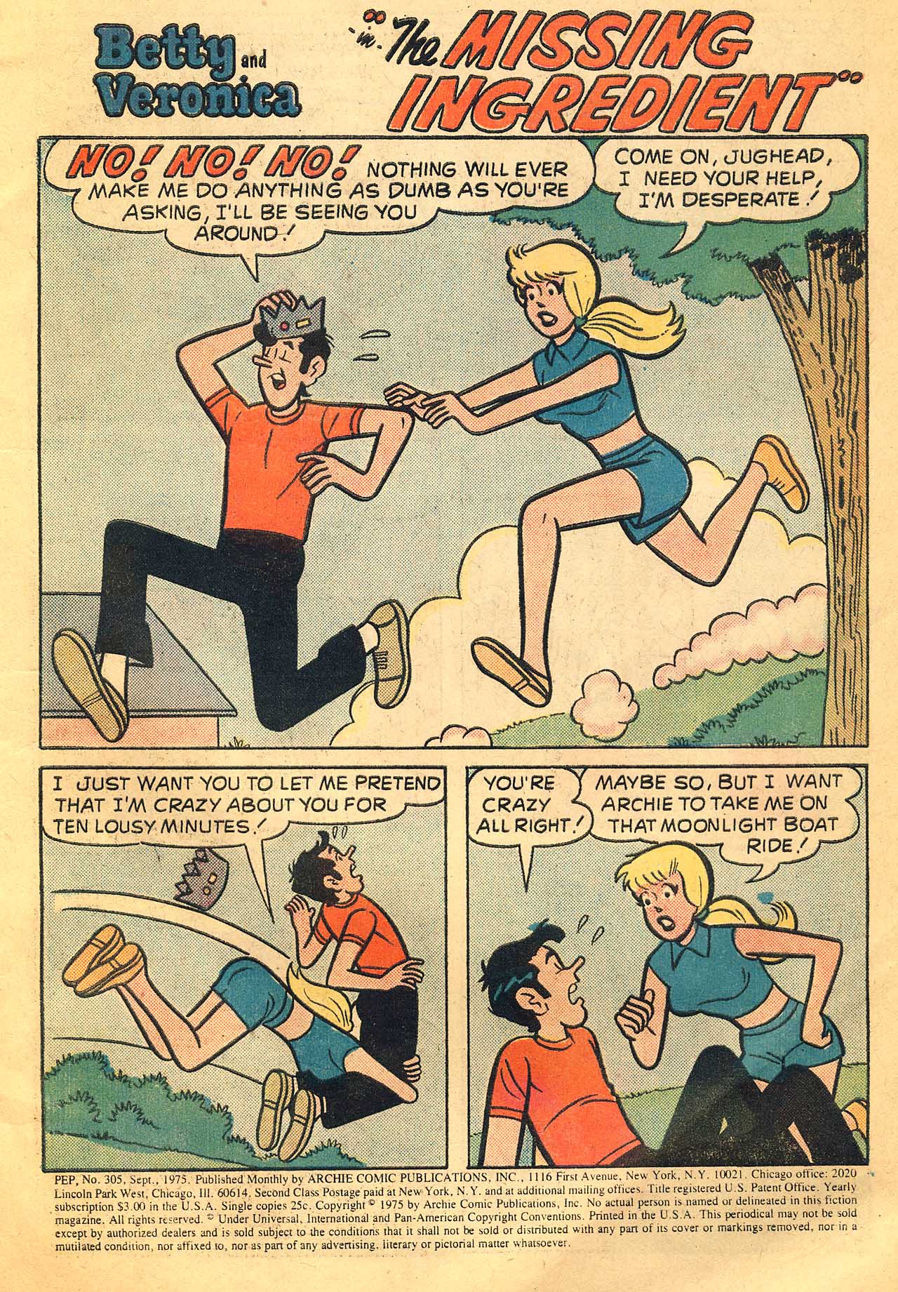 Read online Pep Comics comic -  Issue #305 - 3