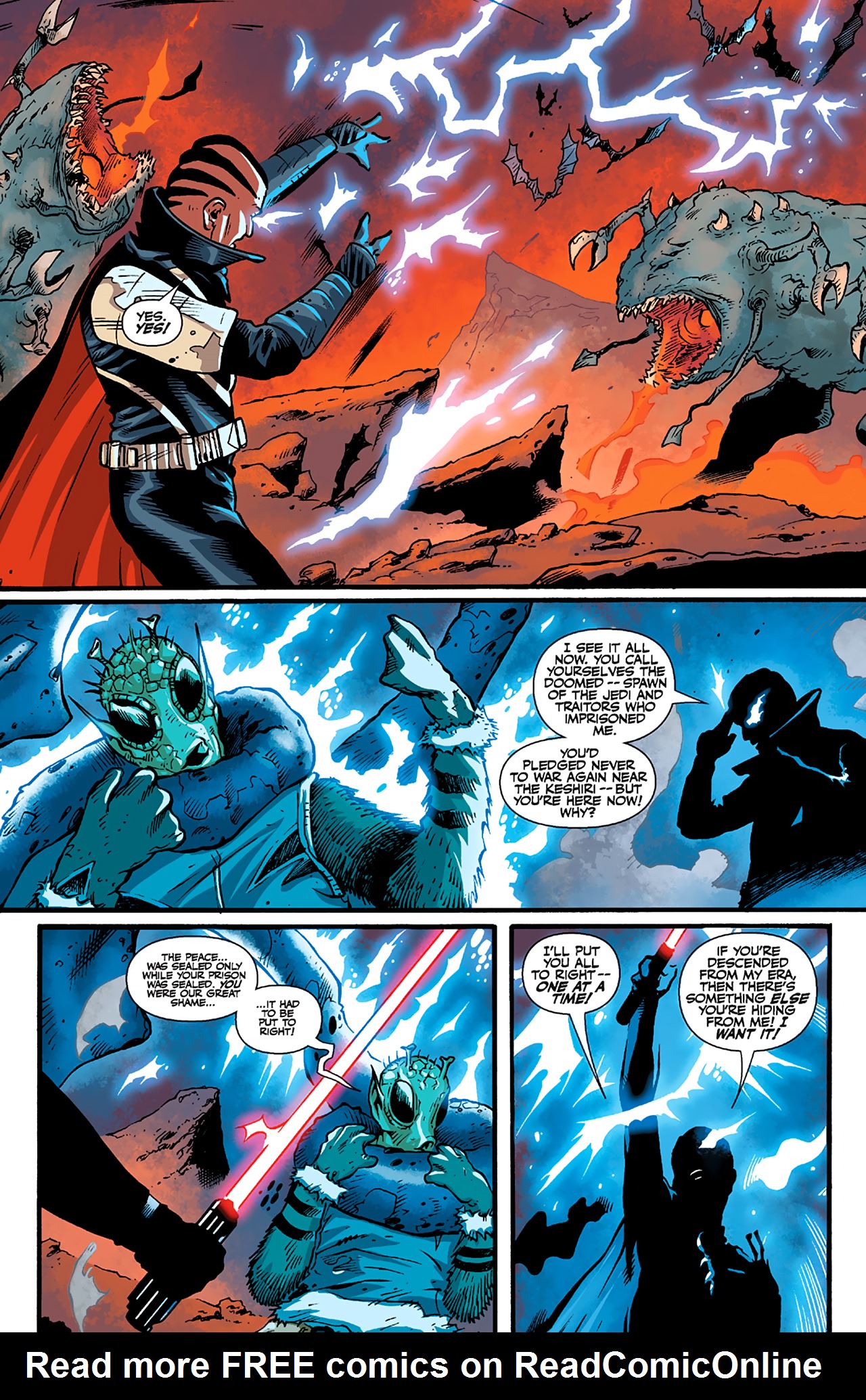 Read online Star Wars: Lost Tribe of the Sith - Spiral comic -  Issue #4 - 12