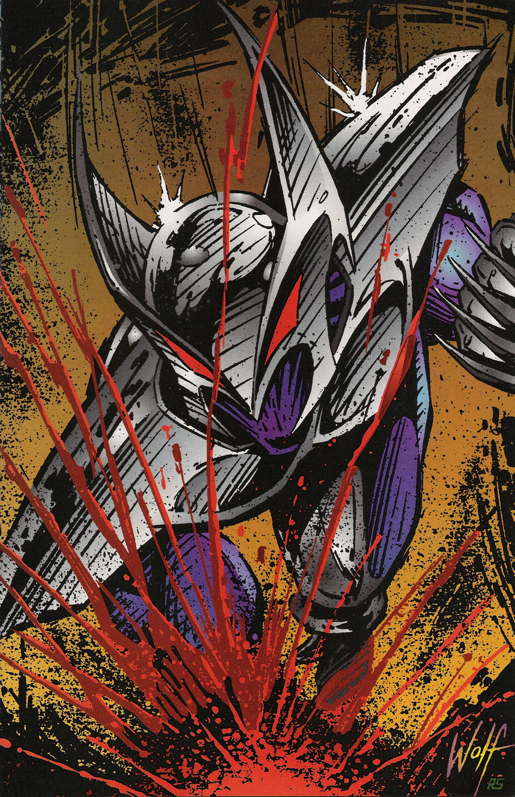 Read online ShadowHawk Gallery comic -  Issue # Full - 5