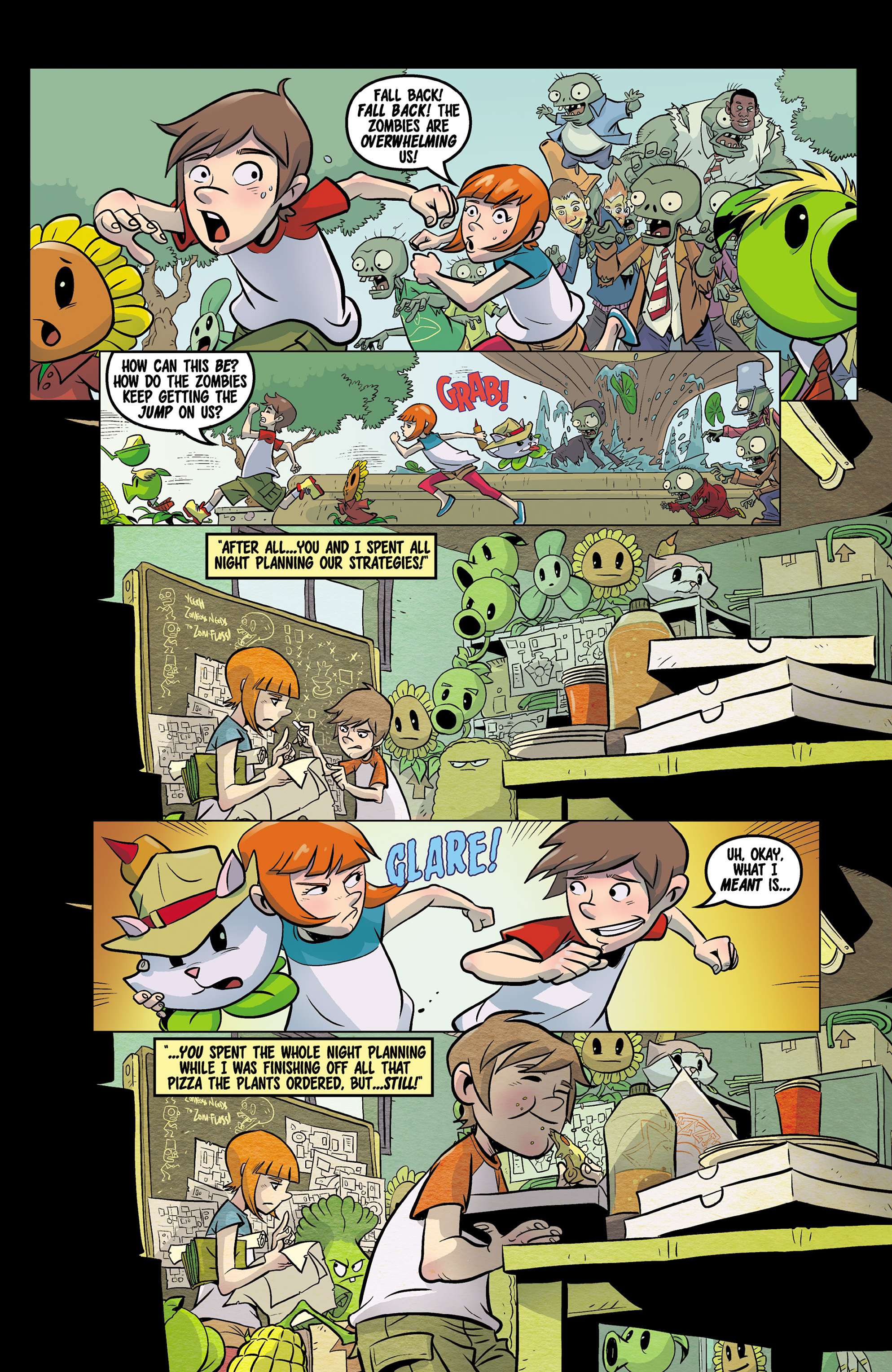 Read online Plants vs. Zombies: Grown Sweet Home comic -  Issue #6 - 4
