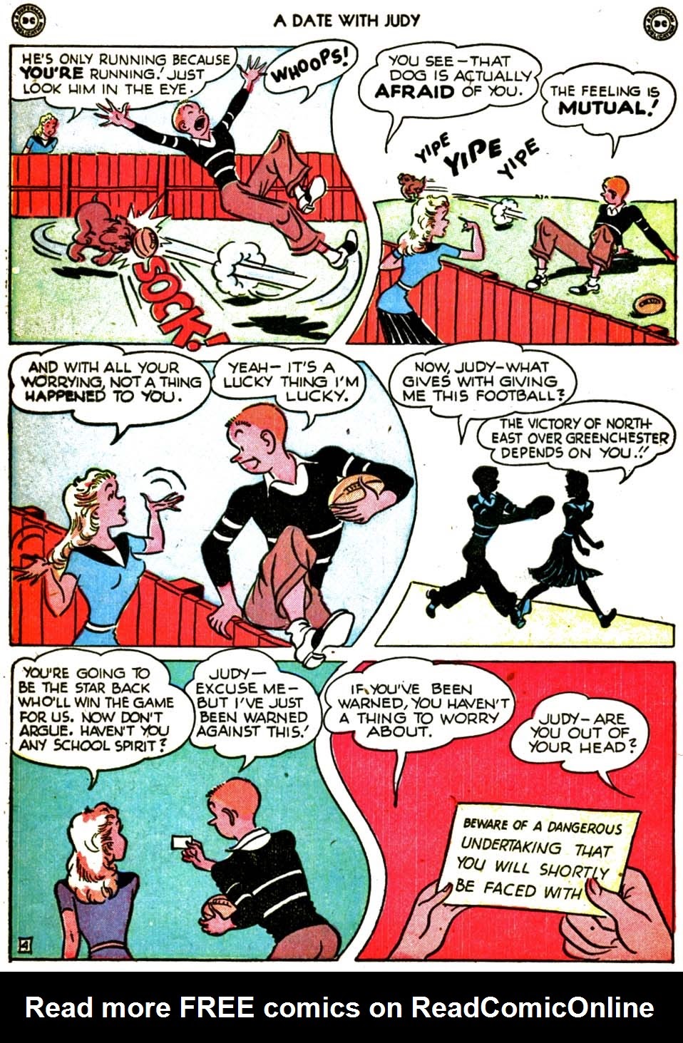 Read online A Date with Judy comic -  Issue #2 - 6