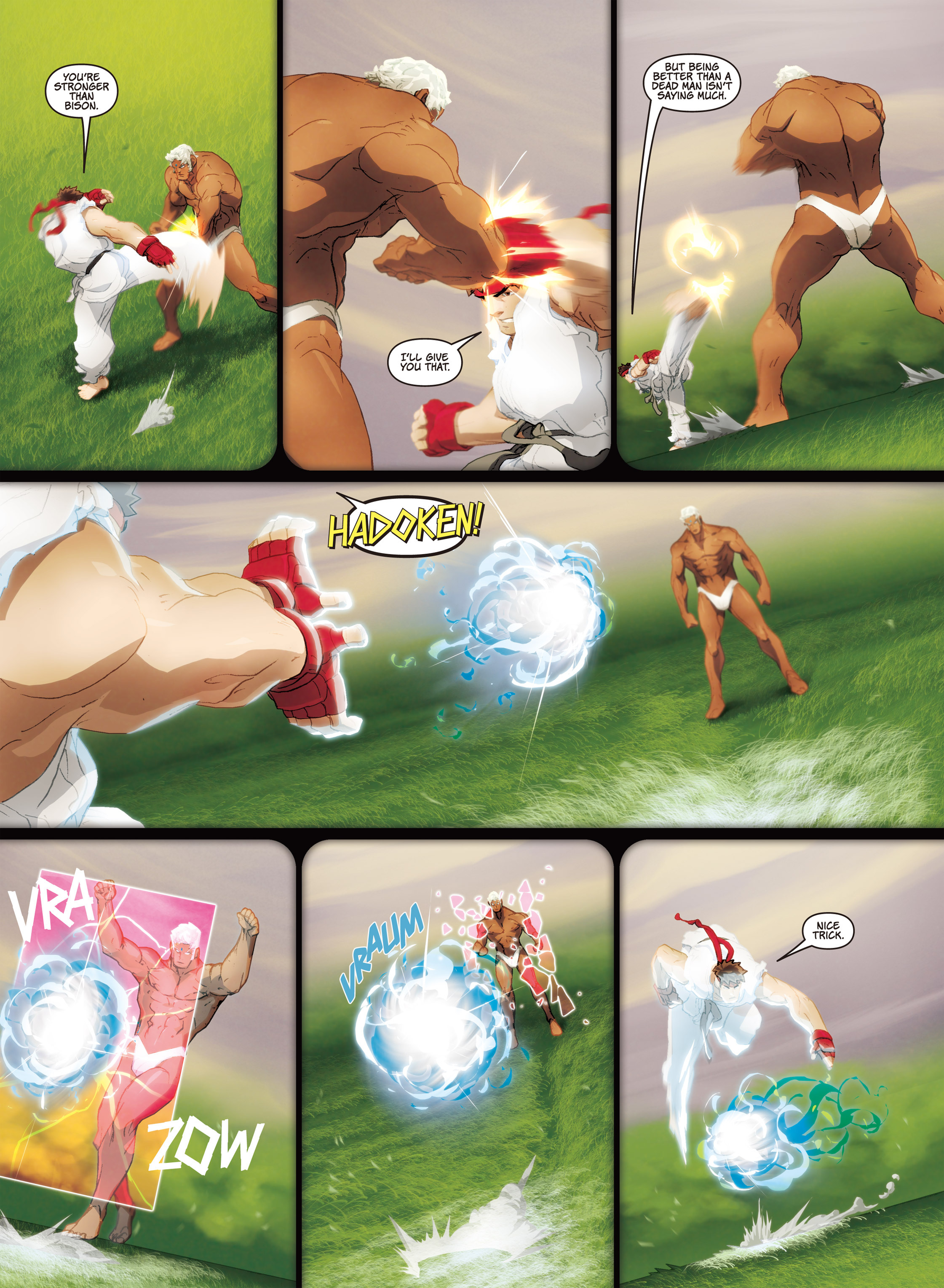 Read online Super Street Fighter comic -  Issue # Vol.1 - New Generations - 87