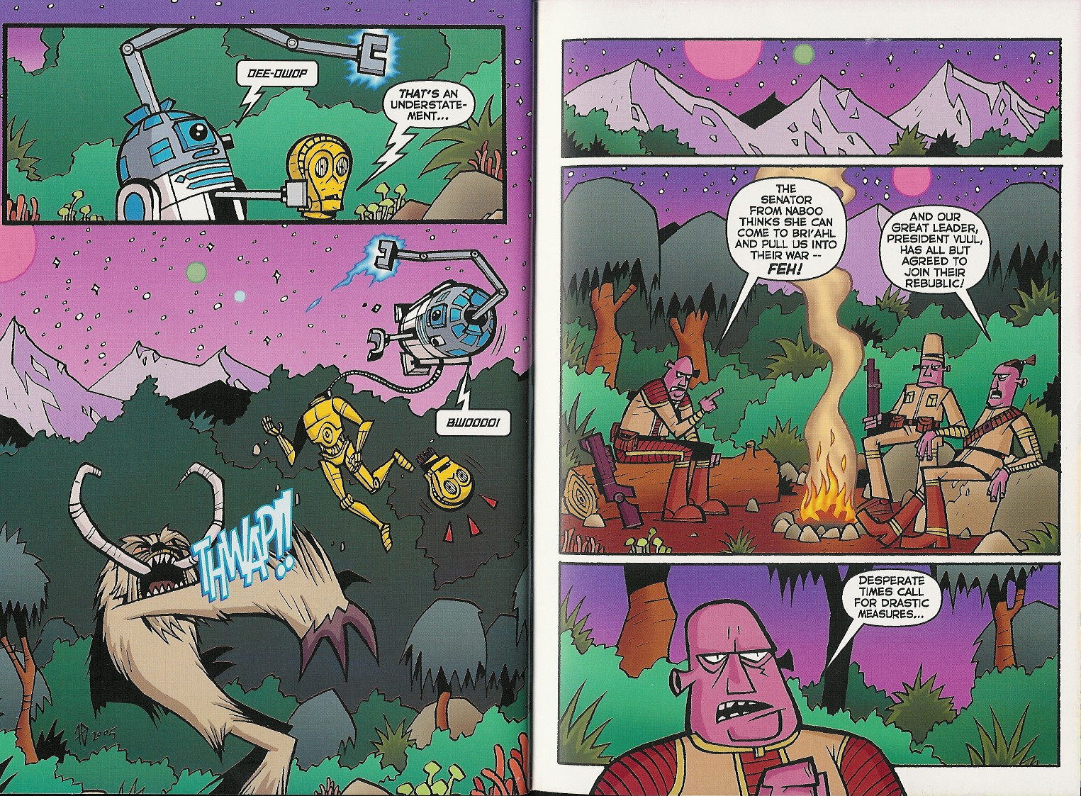 Read online Star Wars: Clone Wars Adventures comic -  Issue # TPB 4 - 11