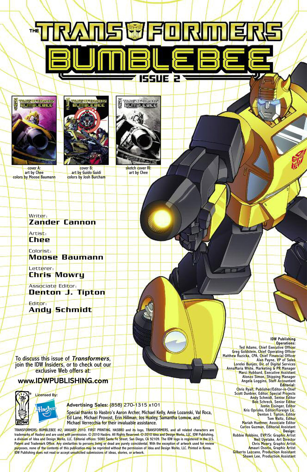 Read online The Transformers: Bumblebee comic -  Issue #2 - 2