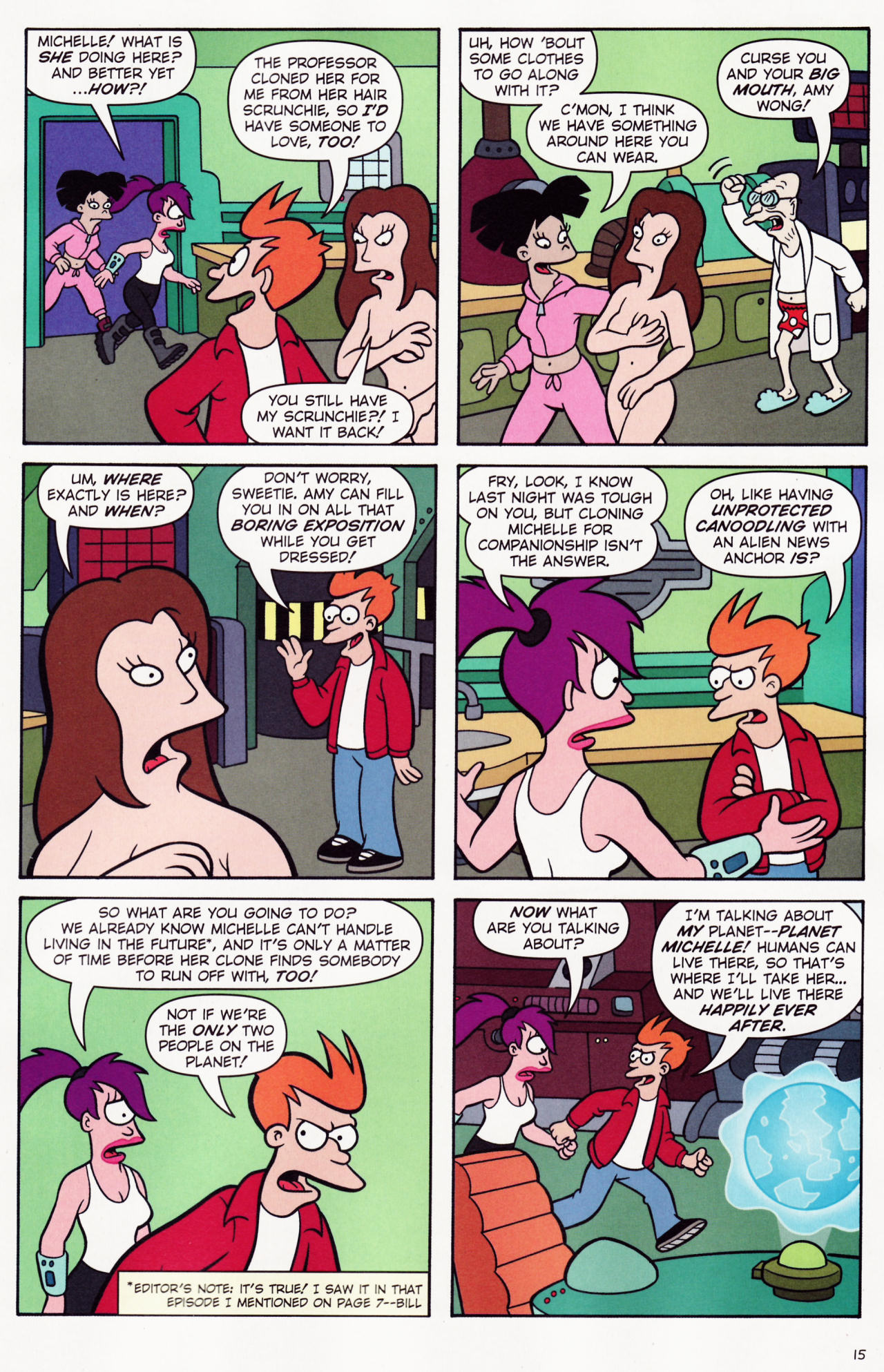 Read online Futurama Comics comic -  Issue #34 - 12