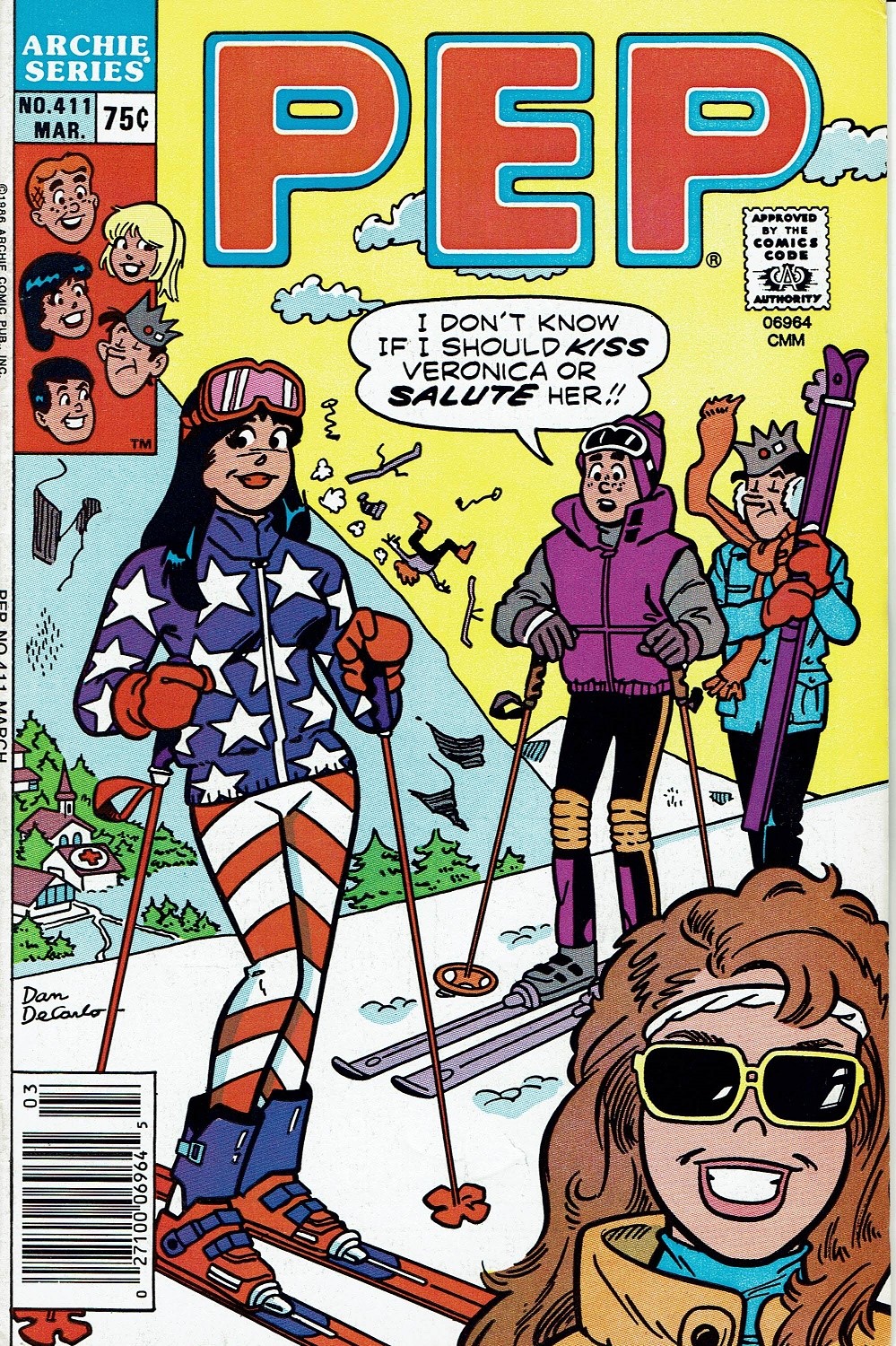 Read online Pep Comics comic -  Issue #411 - 1