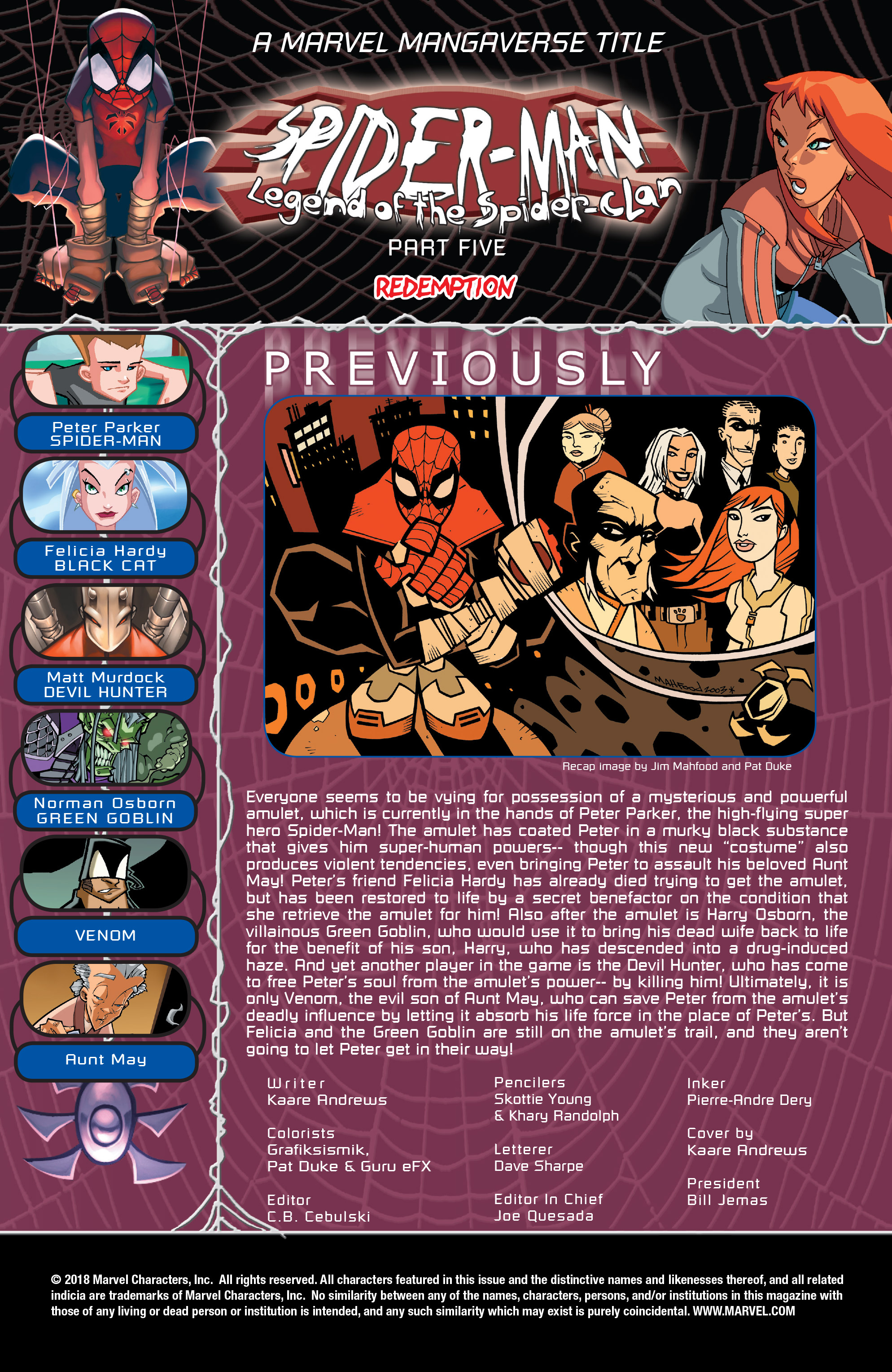Read online Spider-Man: Legend of the Spider-Clan comic -  Issue #5 - 2