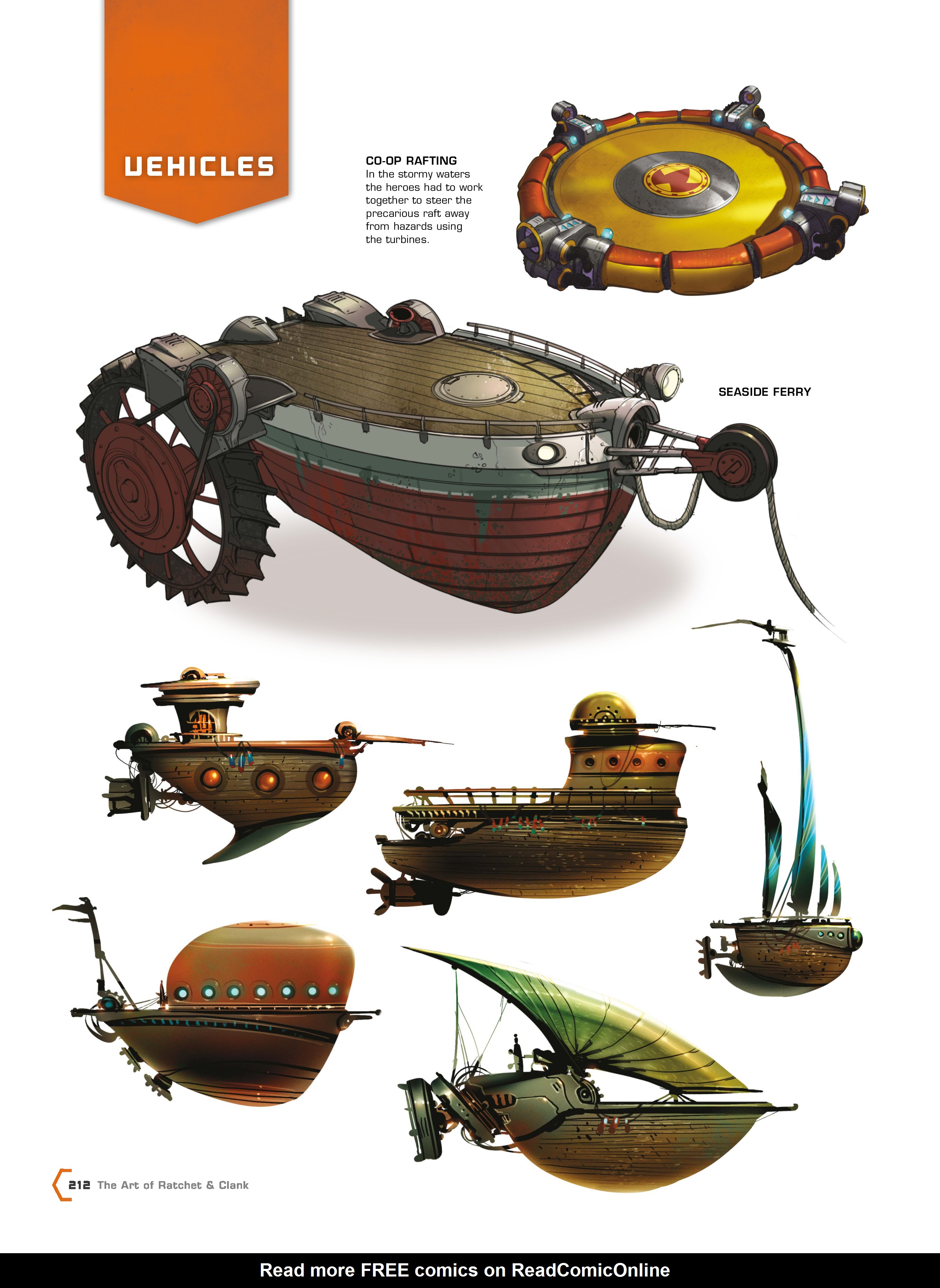 Read online The Art of Ratchet & Clank comic -  Issue # TPB (Part 2) - 74