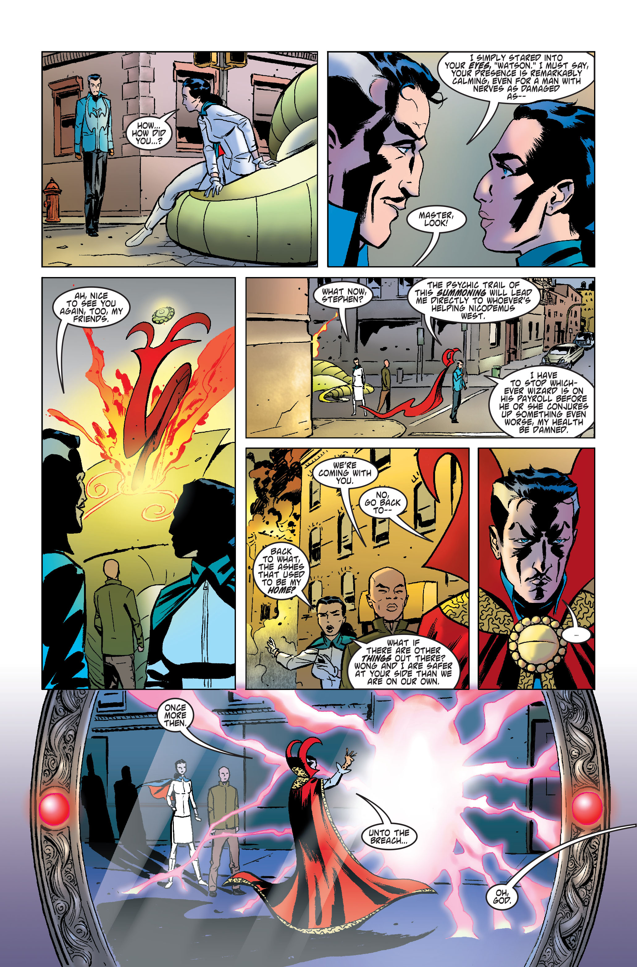 Read online Doctor Strange: The Oath comic -  Issue #4 - 13