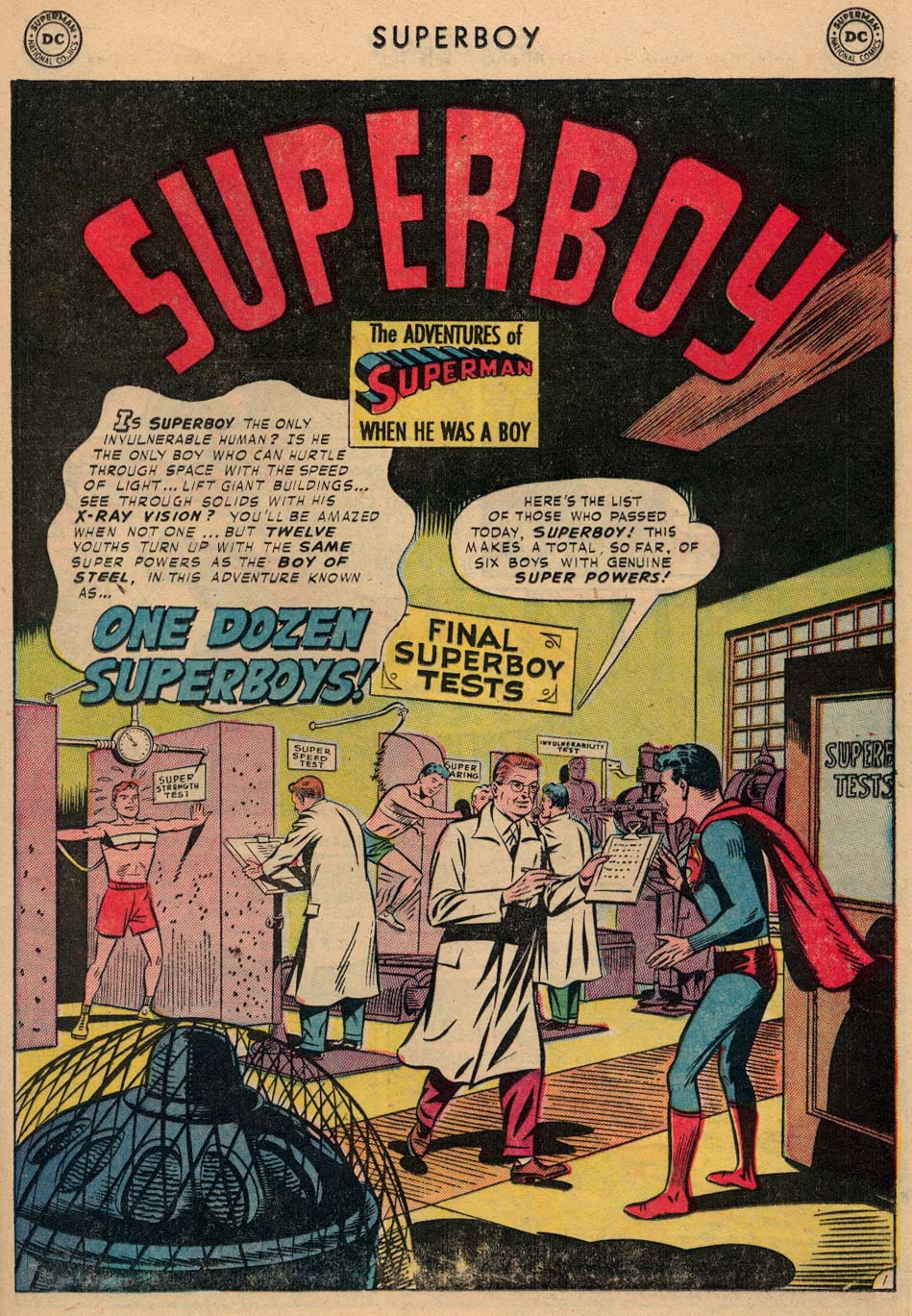 Read online Superboy (1949) comic -  Issue #21 - 27