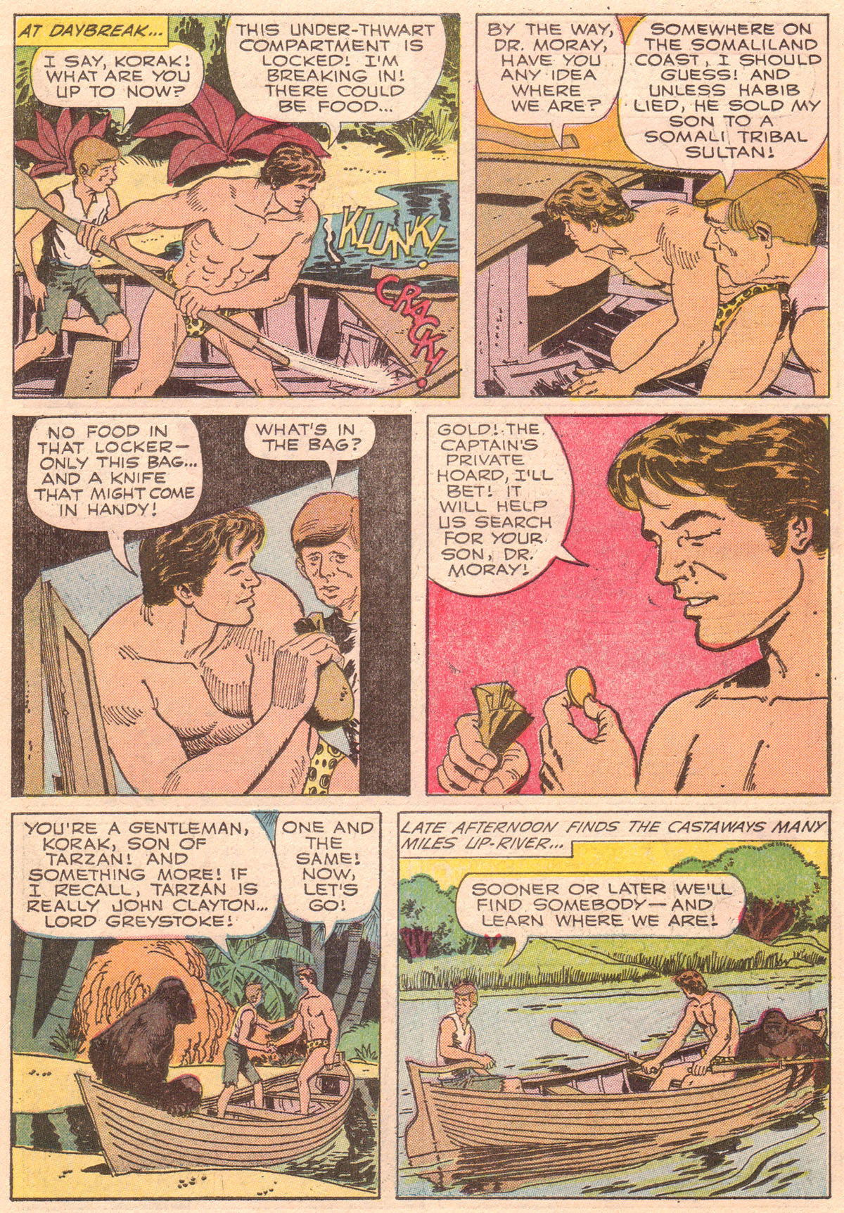 Read online Korak, Son of Tarzan (1964) comic -  Issue #35 - 11