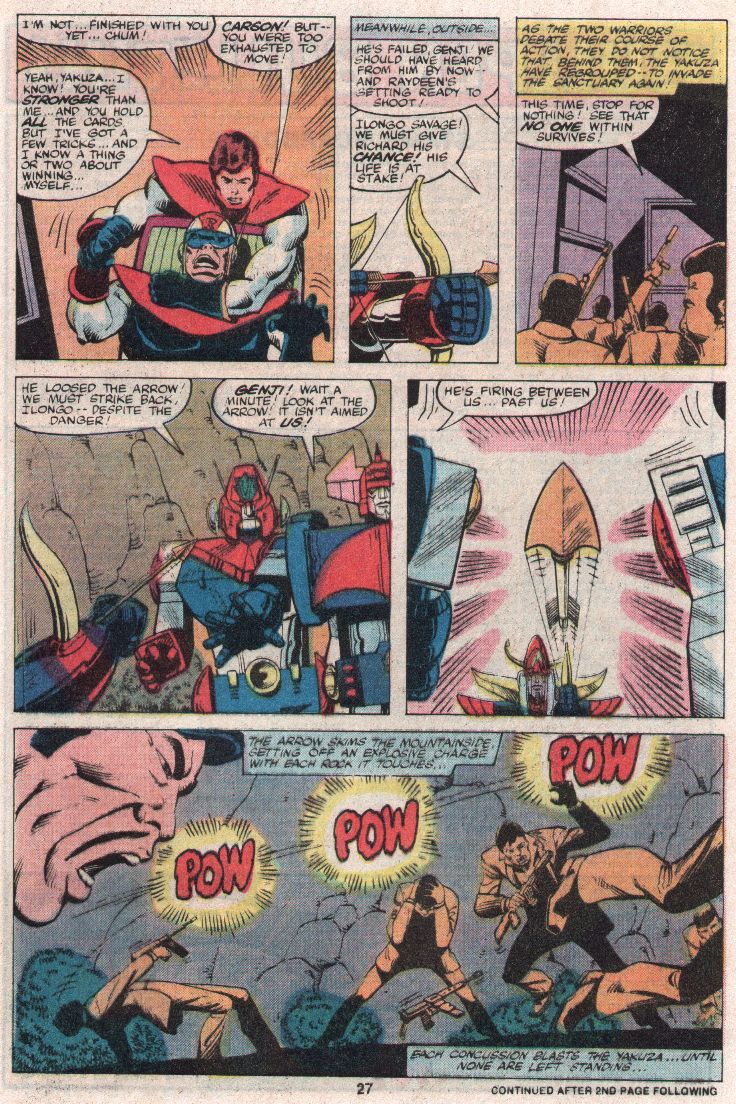 Read online Shogun Warriors comic -  Issue #15 - 17