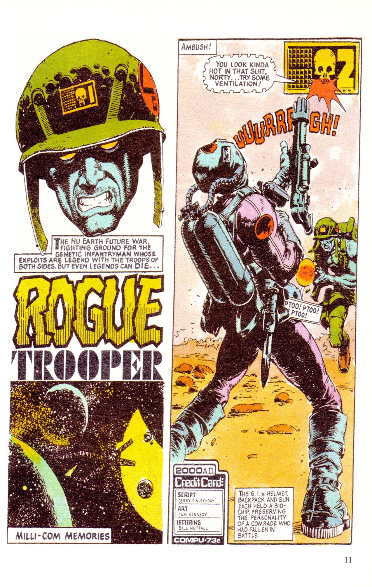 Read online Rogue Trooper (1986) comic -  Issue #12 - 12