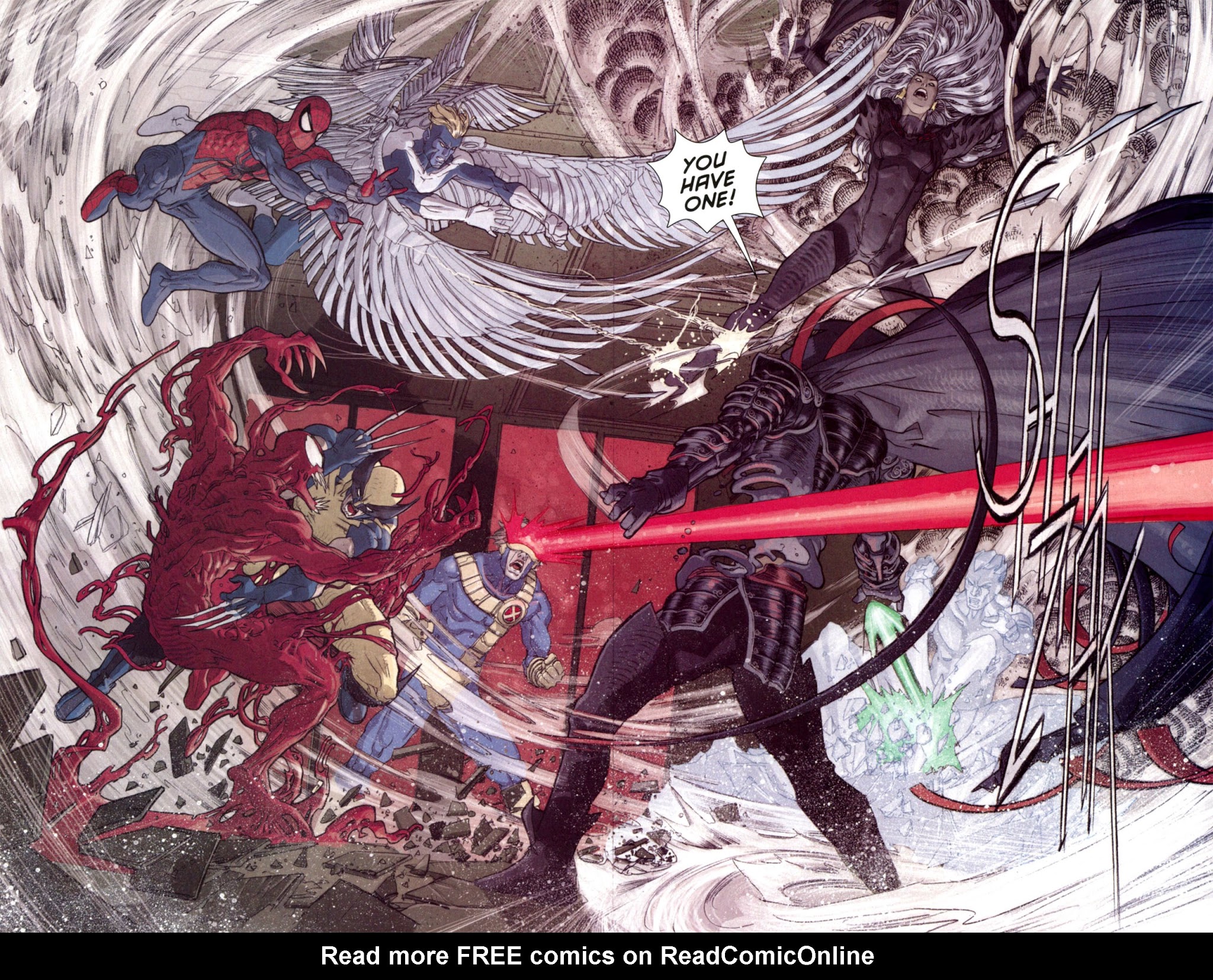 Read online X-Men/Spider-Man comic -  Issue #3 - 14