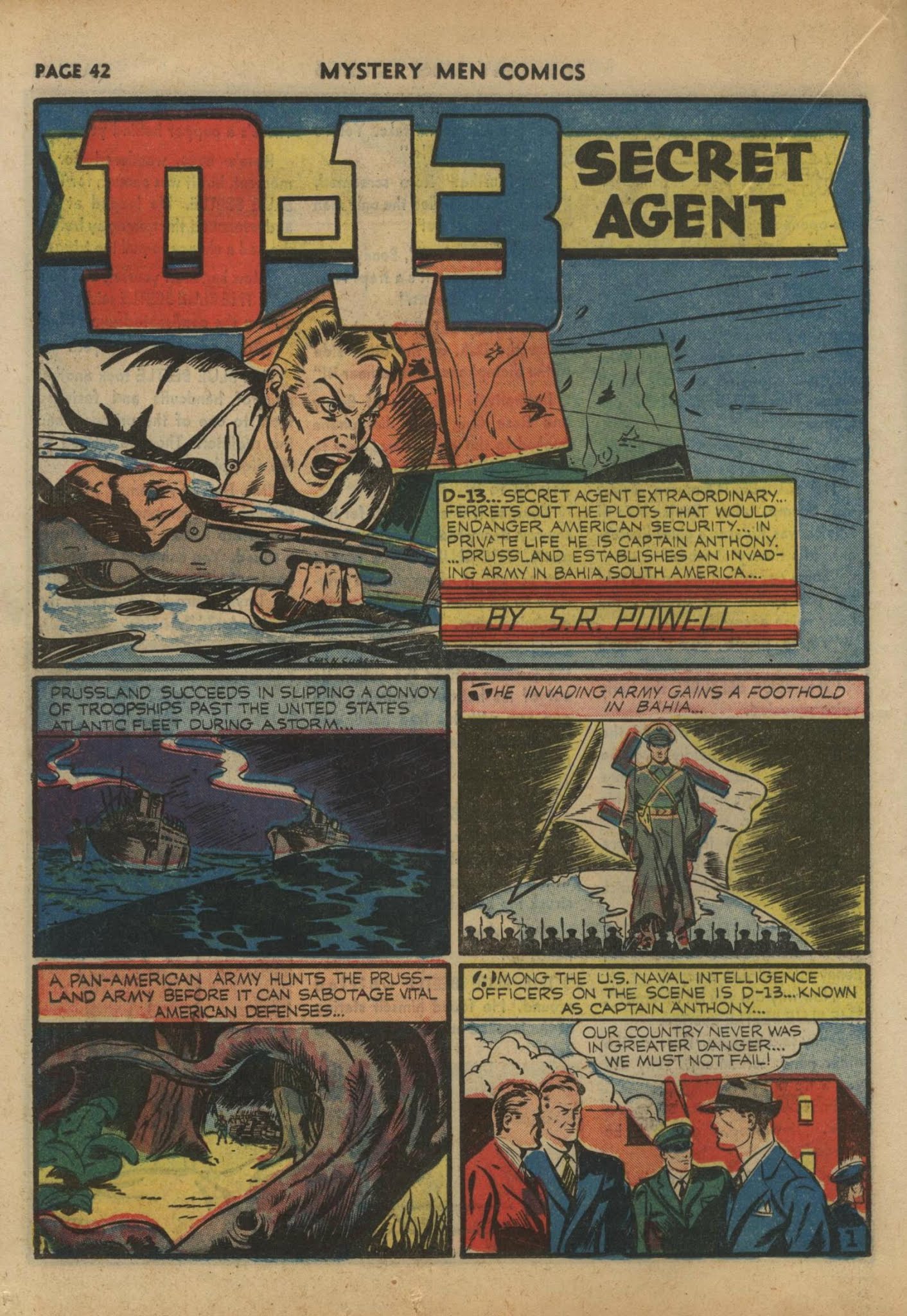 Read online Mystery Men Comics comic -  Issue #18 - 44