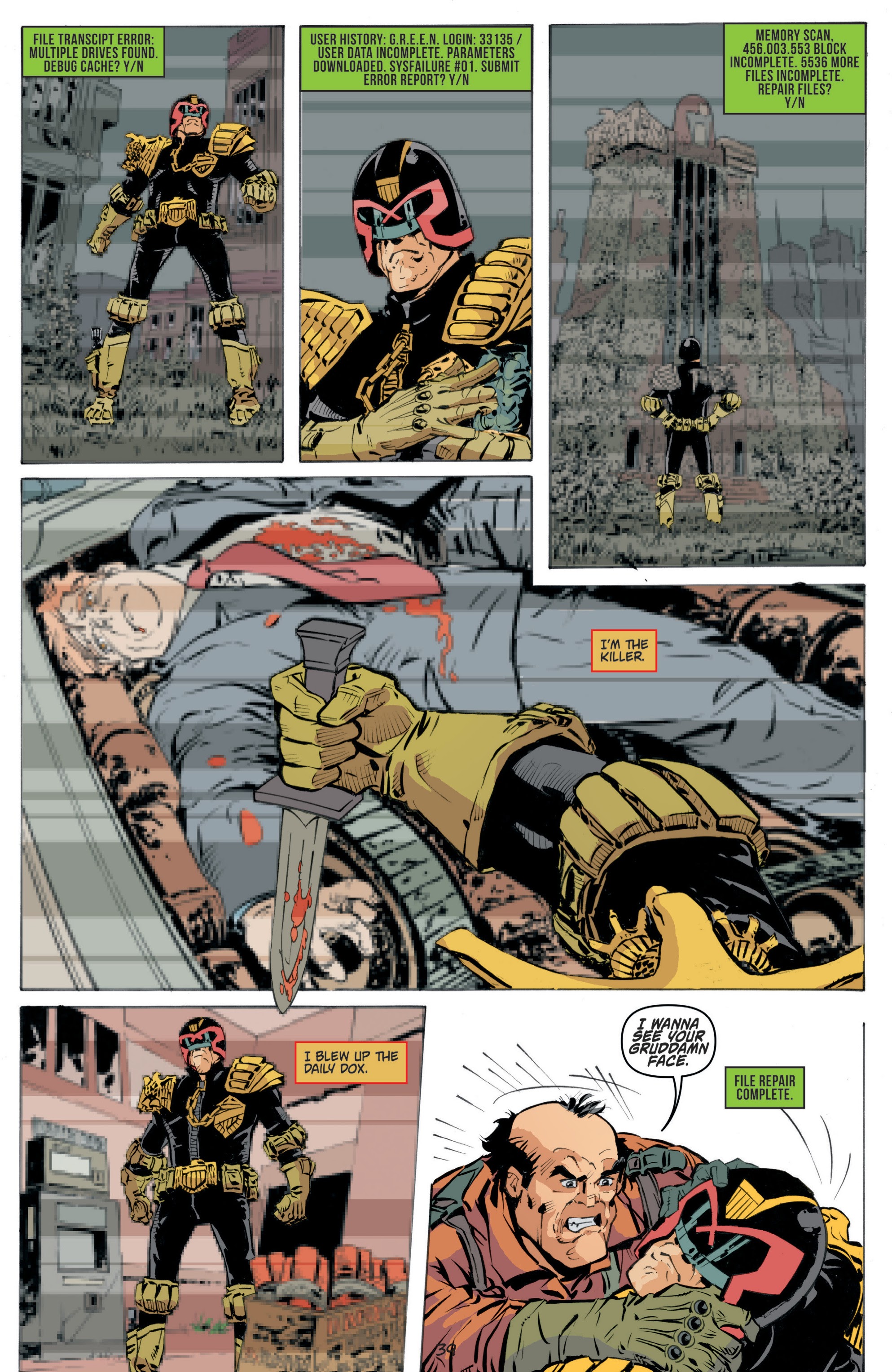 Read online Judge Dredd: Mega-City Zero comic -  Issue # TPB 2 - 39