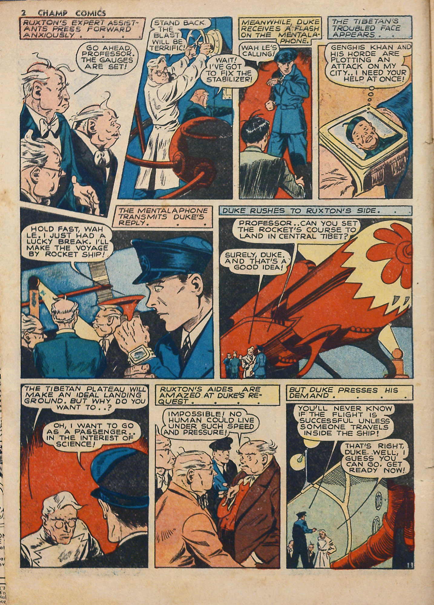 Read online Champ Comics comic -  Issue #16 - 4