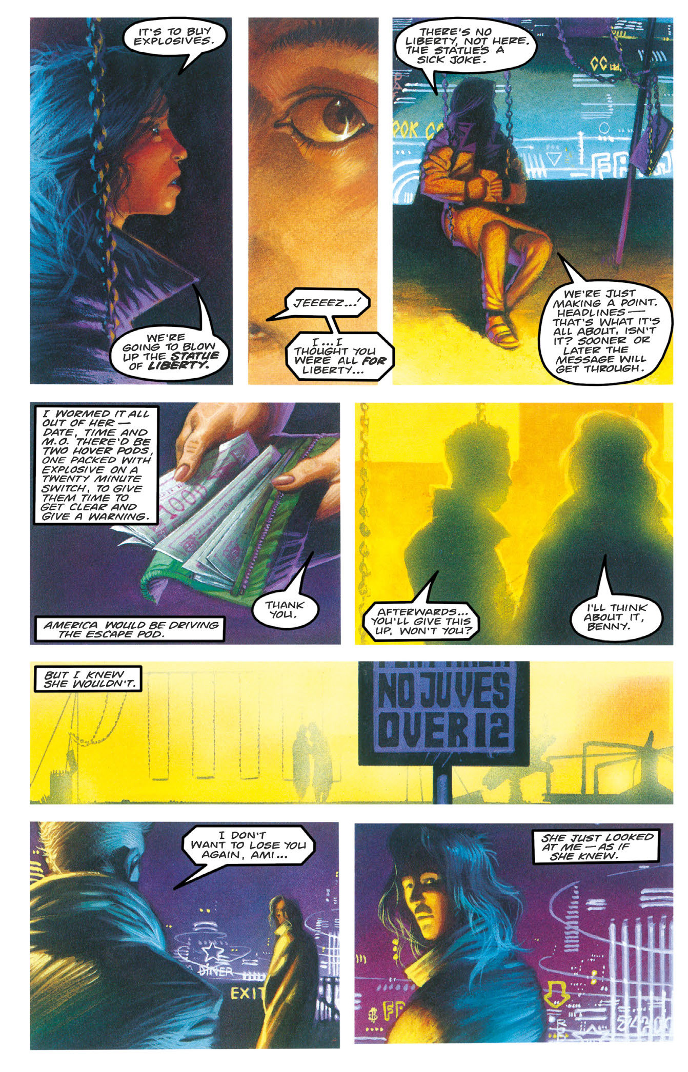 Read online Essential Judge Dredd: America comic -  Issue # TPB (Part 1) - 91