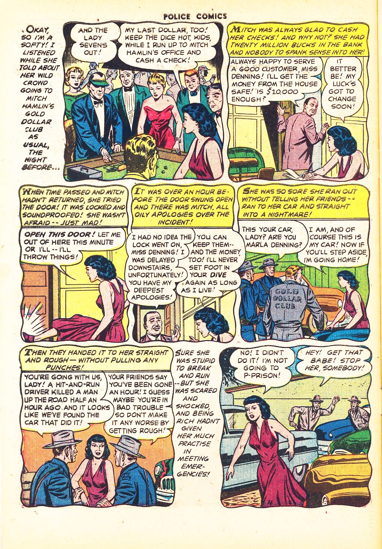 Read online Police Comics comic -  Issue #126 - 6