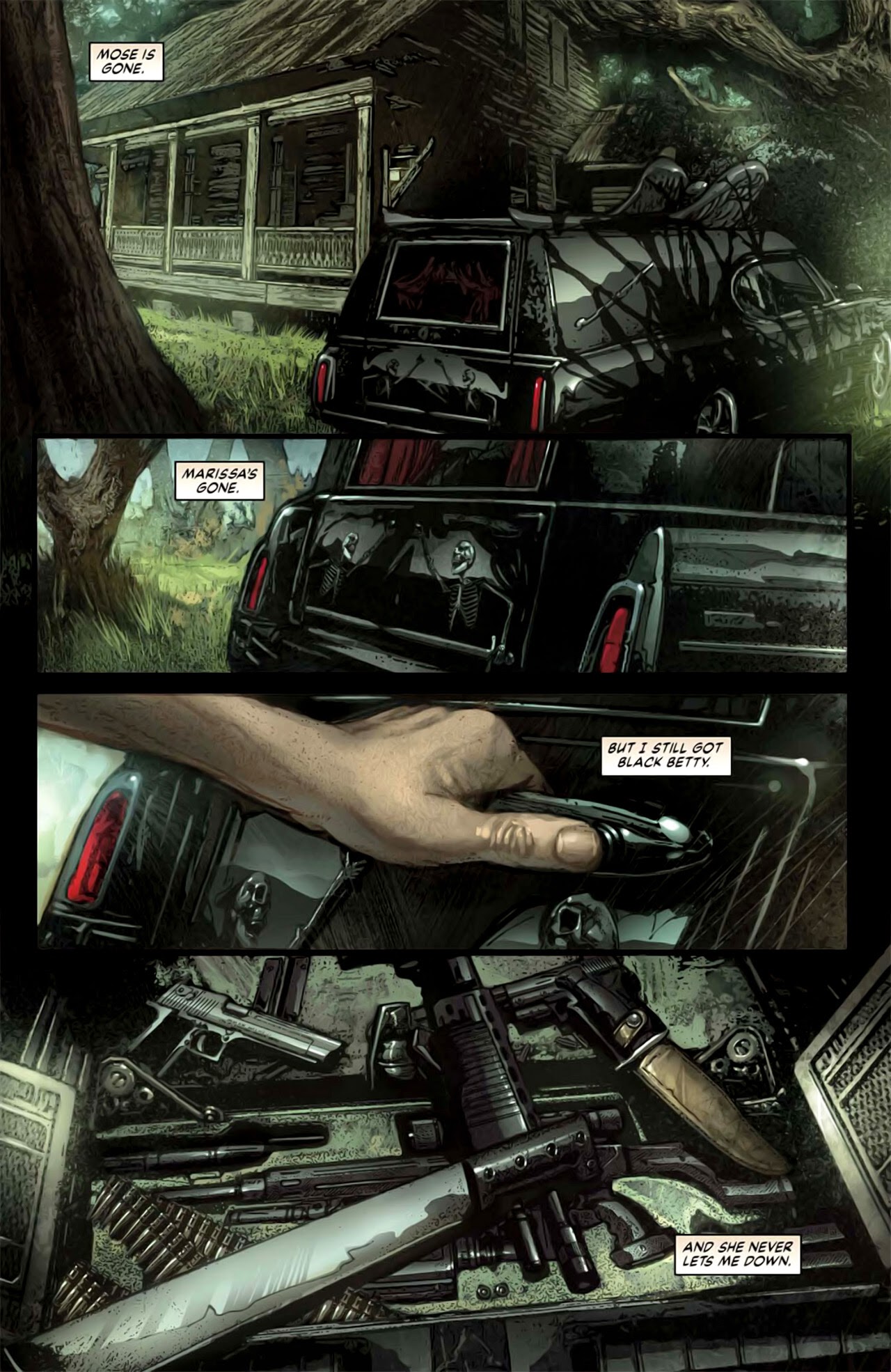 Read online Driver for the Dead comic -  Issue #3 - 3
