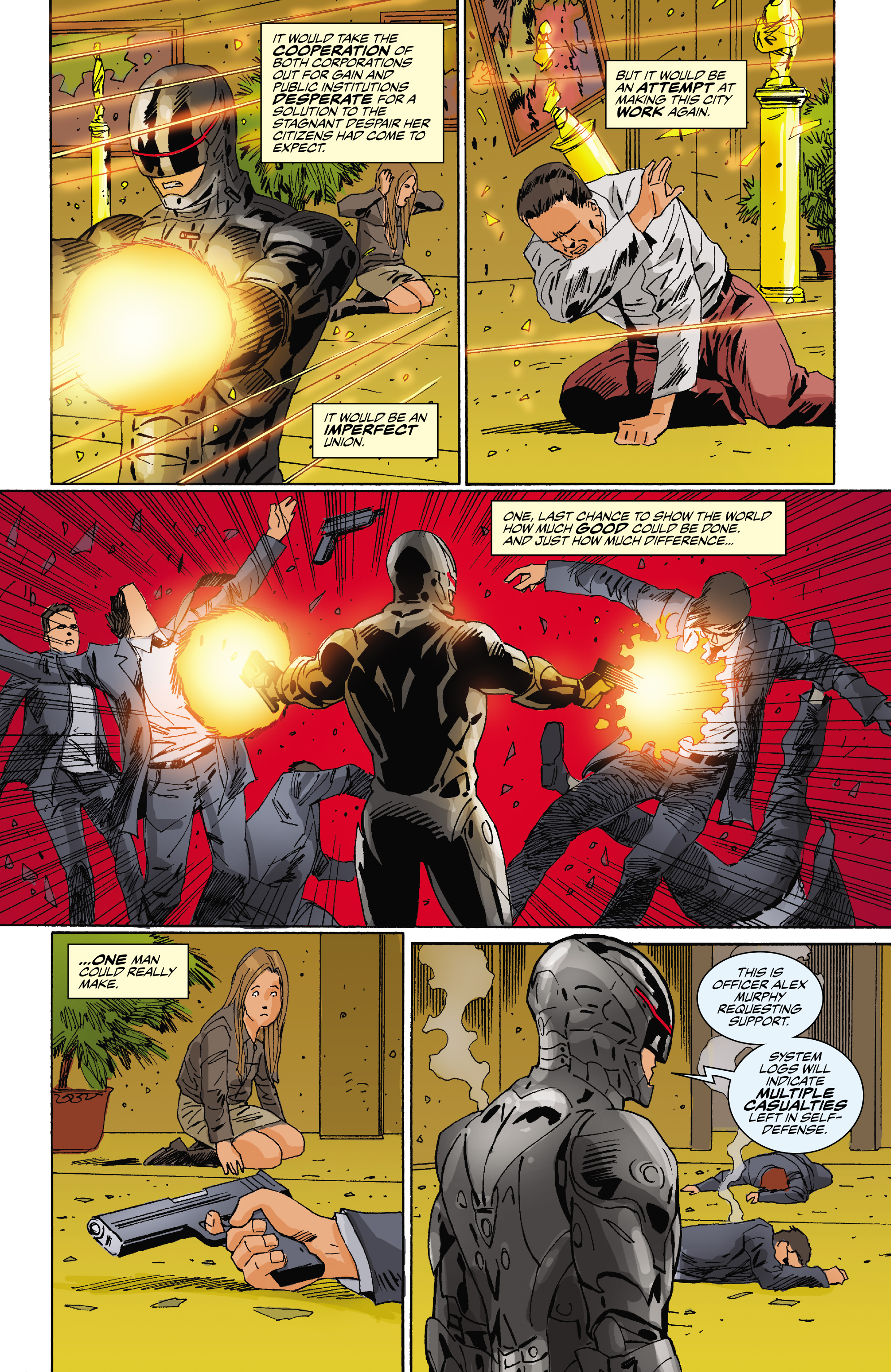 Read online RoboCop: The Human Element comic -  Issue # TPB - 73