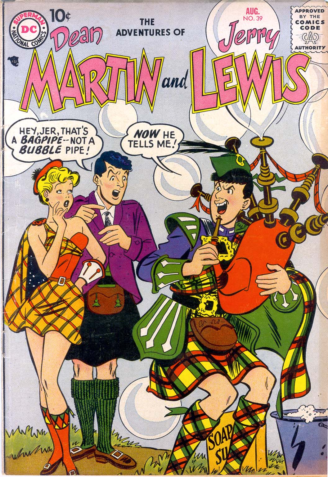 Read online The Adventures of Dean Martin and Jerry Lewis comic -  Issue #39 - 1