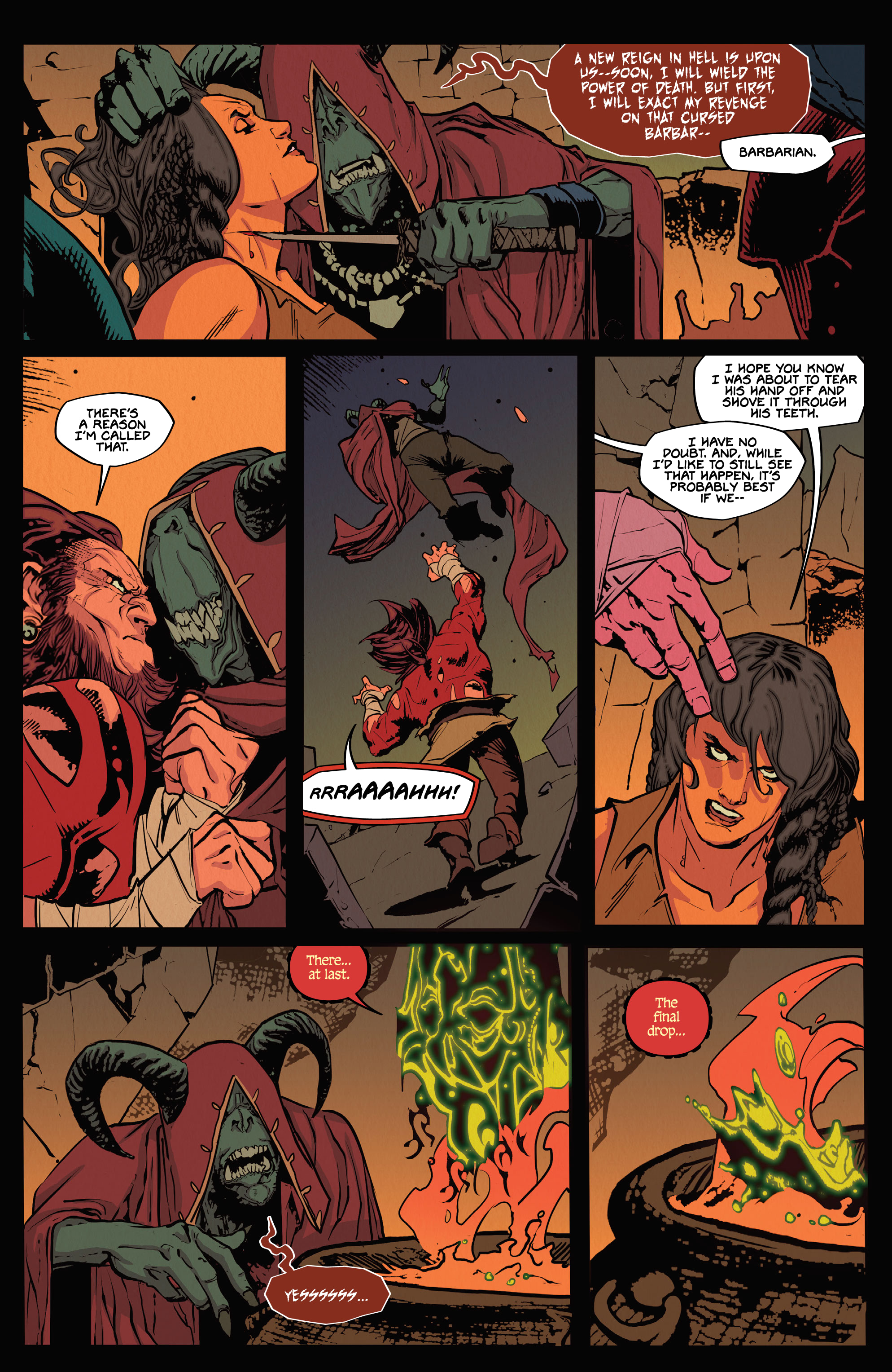 Read online Barbaric Hell to Pay comic -  Issue #3 - 25