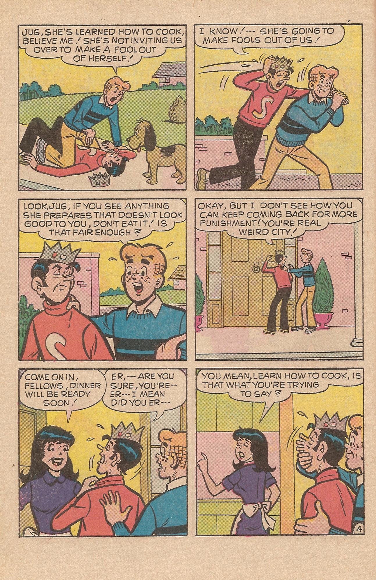 Read online Pep Comics comic -  Issue #310 - 6