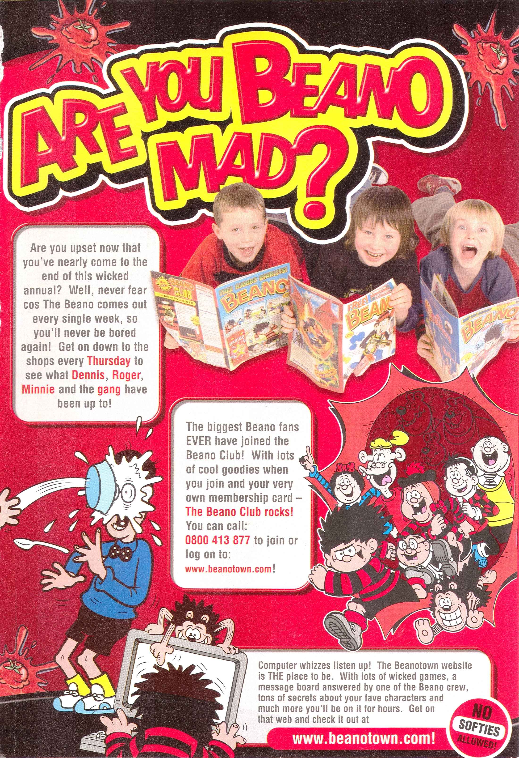 Read online The Beano Book (Annual) comic -  Issue #2008 - 141