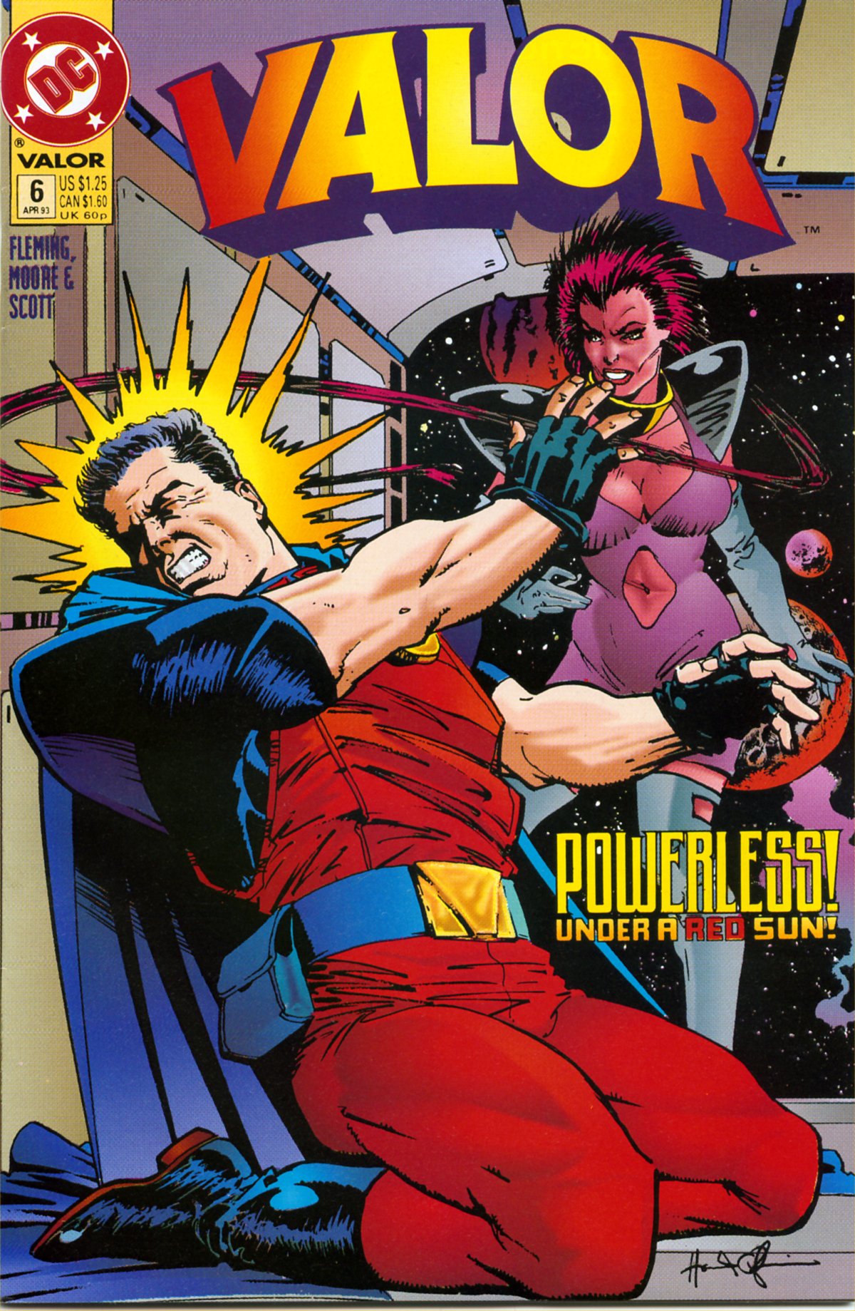 Read online Valor (1992) comic -  Issue #6 - 1