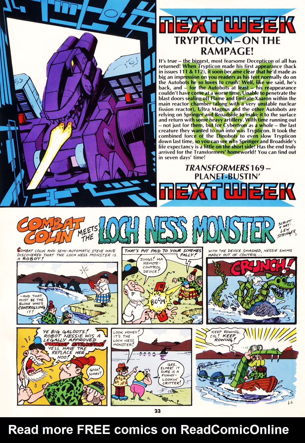 Read online The Transformers (UK) comic -  Issue #168 - 15