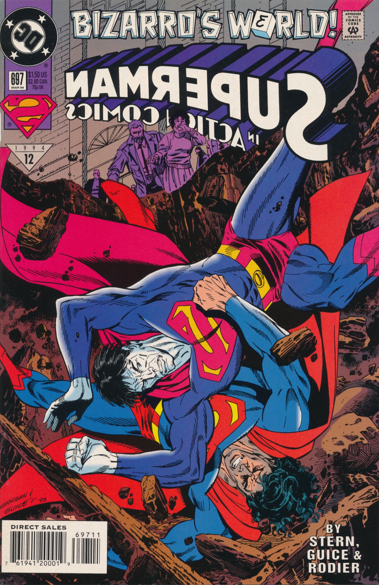 Read online Action Comics (1938) comic -  Issue #697 - 1