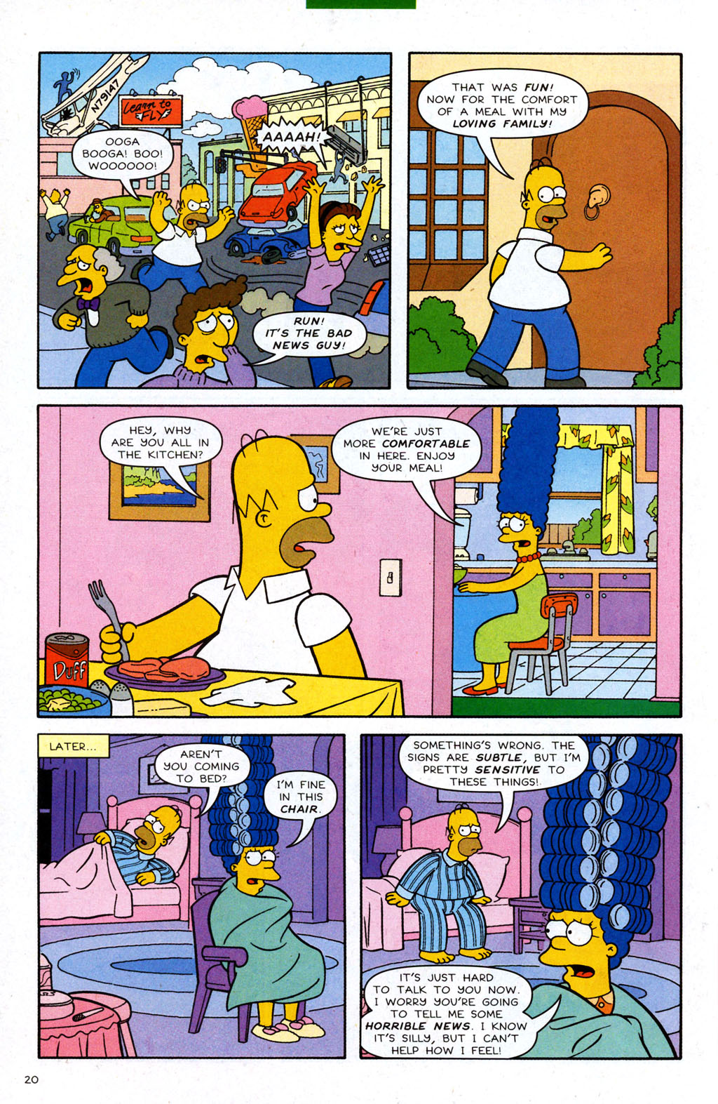 Read online Simpsons Comics comic -  Issue #110 - 21