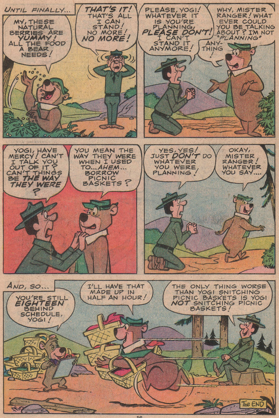 Read online Yogi Bear comic -  Issue #6 - 18