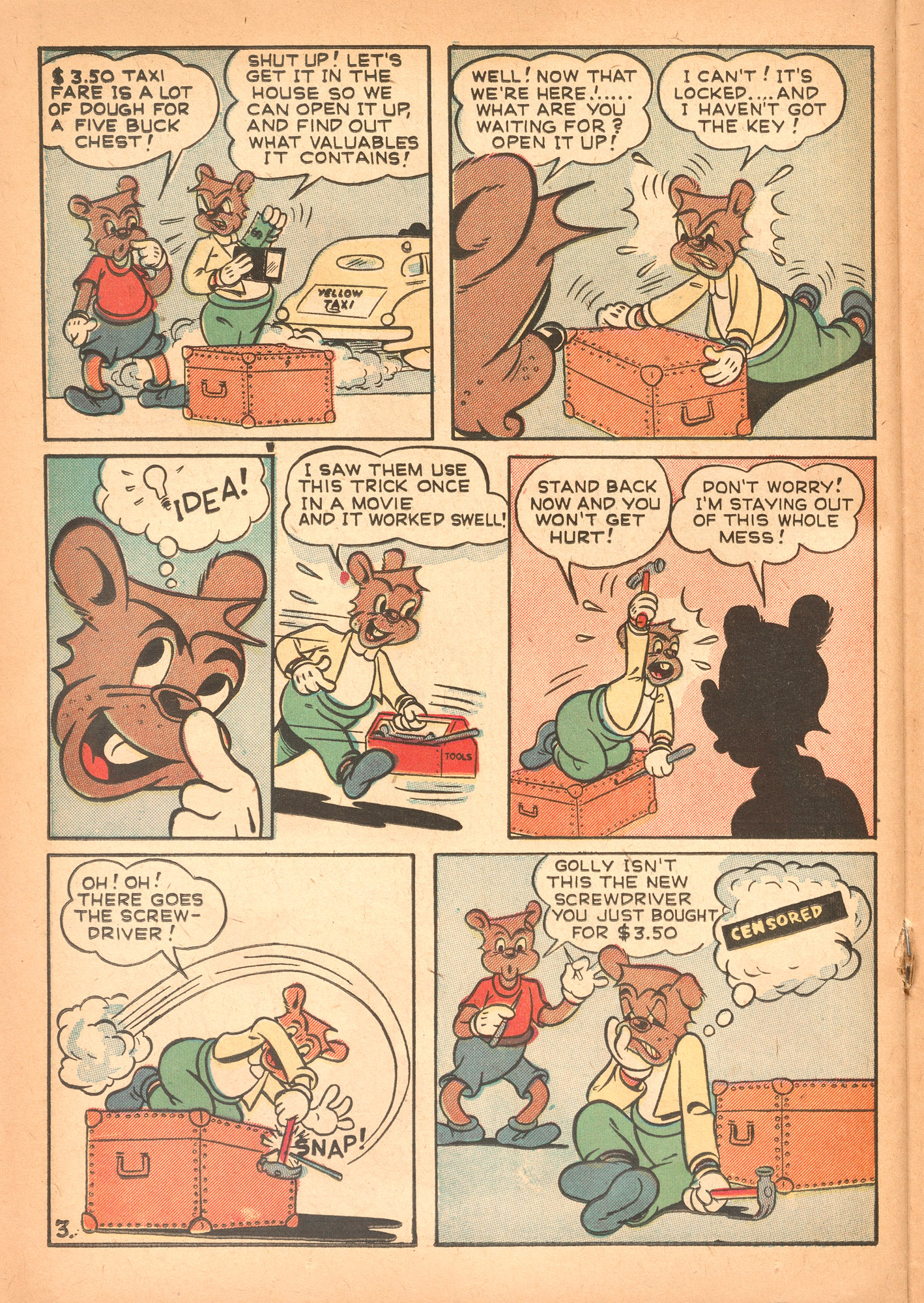 Read online Super Duck Comics comic -  Issue #37 - 38