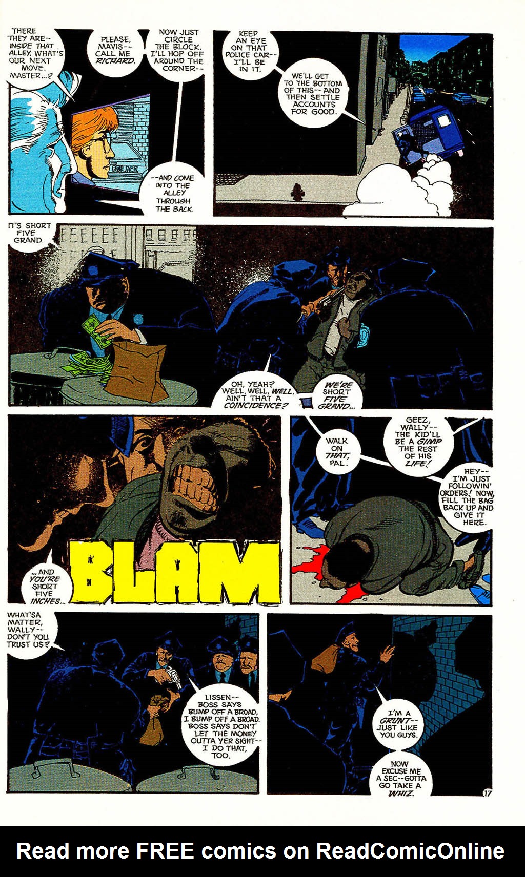 Read online The Shadow (1987) comic -  Issue #18 - 19