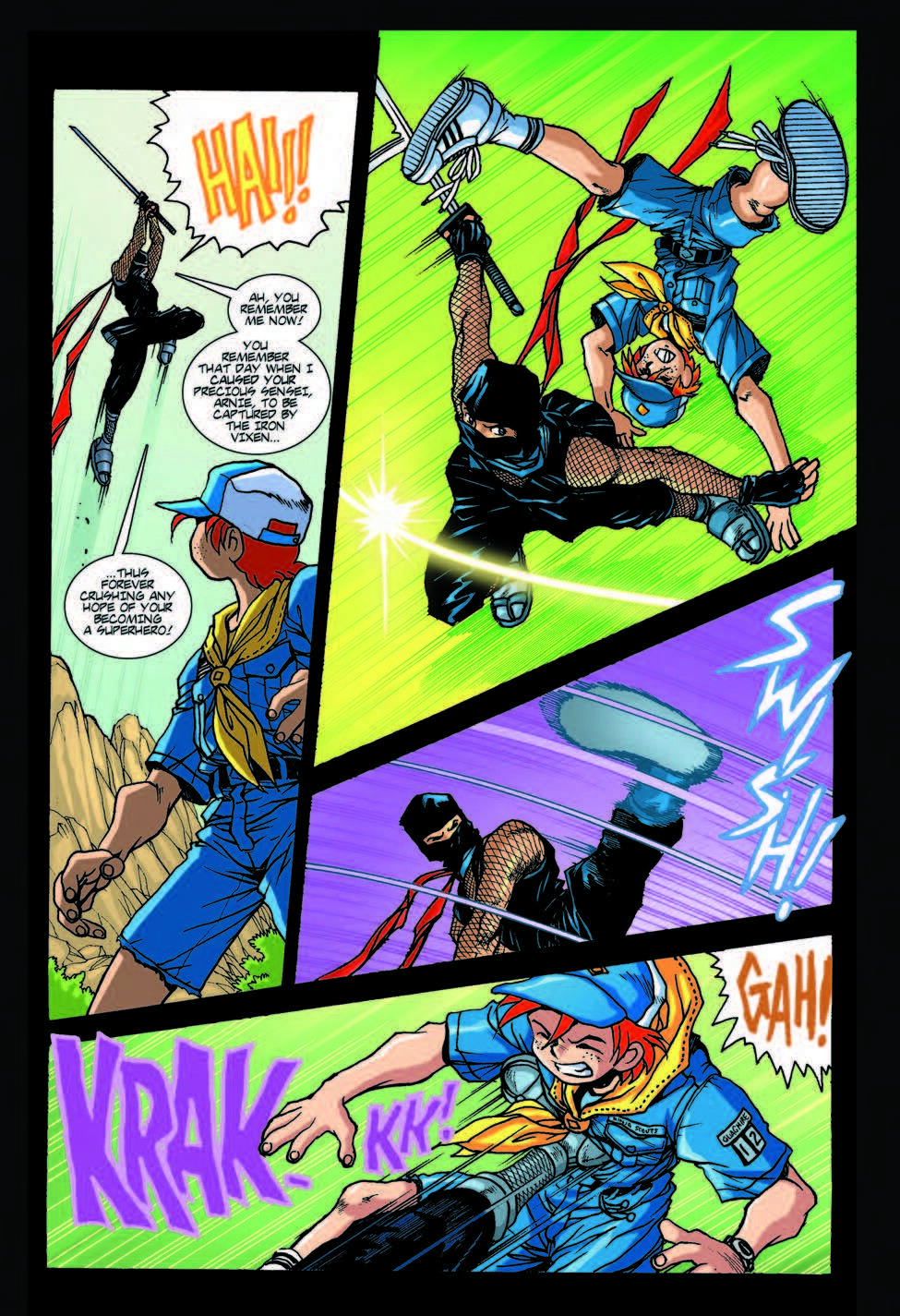 Read online Ninja High School Version 2 comic -  Issue #6 - 15