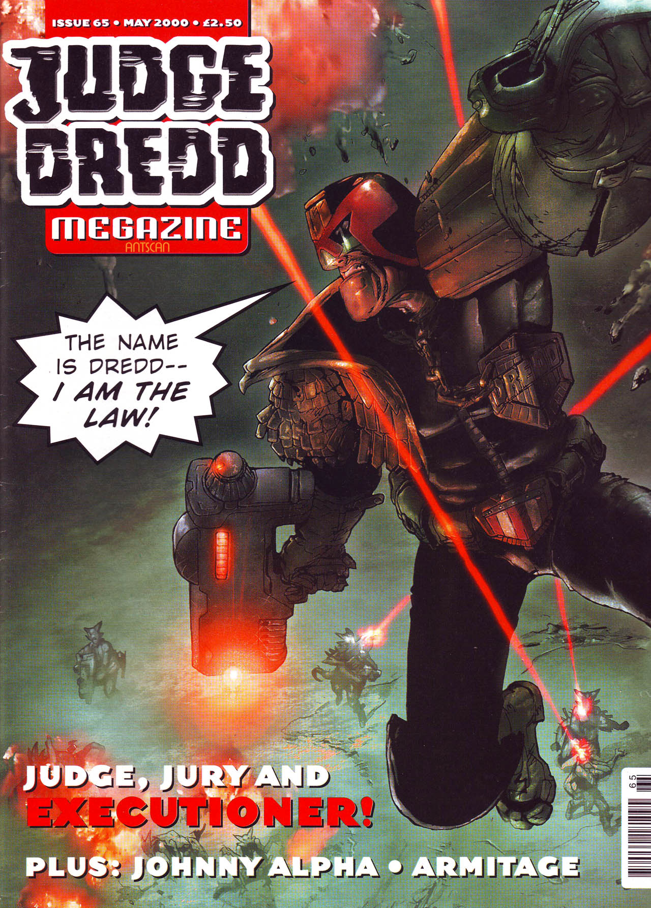 Read online Judge Dredd Megazine (vol. 3) comic -  Issue #65 - 1