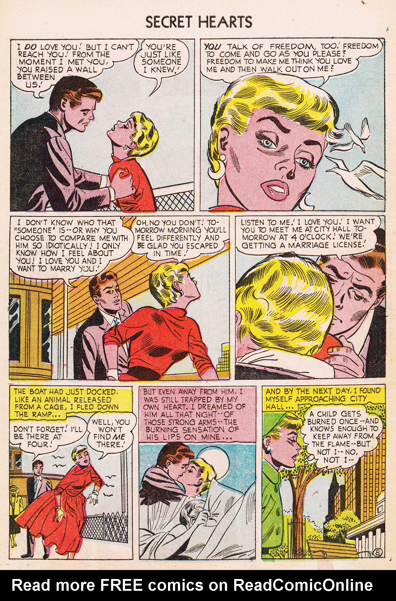 Read online Secret Hearts comic -  Issue #24 - 10